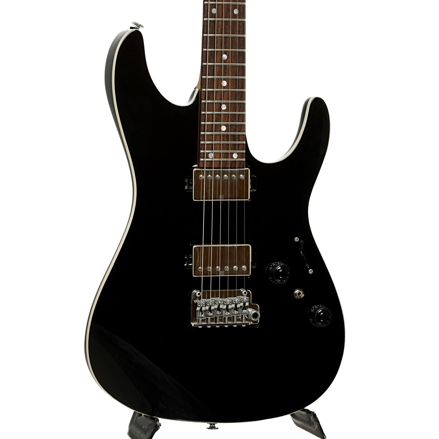 Front and side of Ibanez Premium AZ42P1 Electric Guitar 