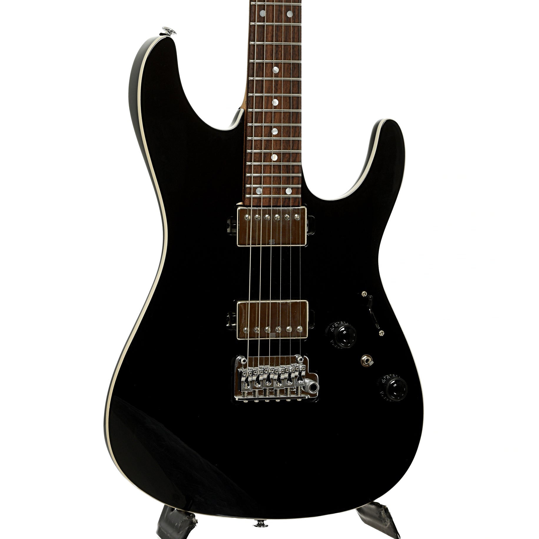 Front and side of Ibanez Premium AZ42P1 Electric Guitar 