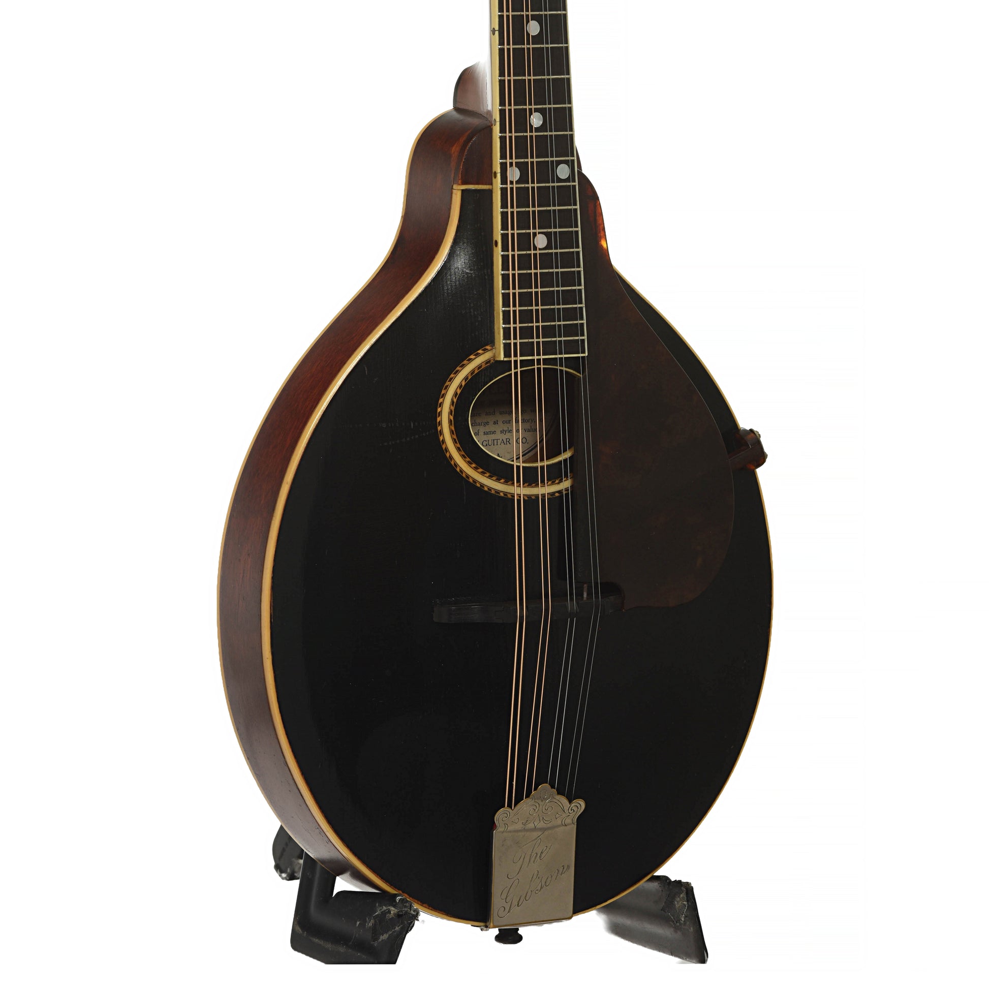 Front and side of Gibson A-4 Mandolin