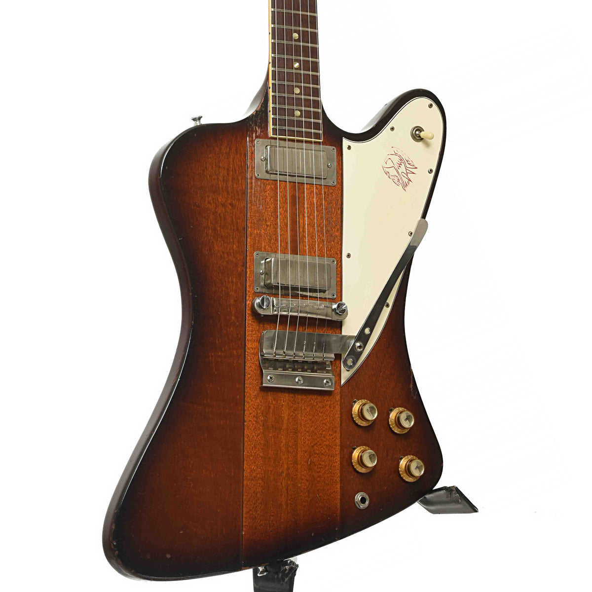Front and side of Gibson Firebird III
