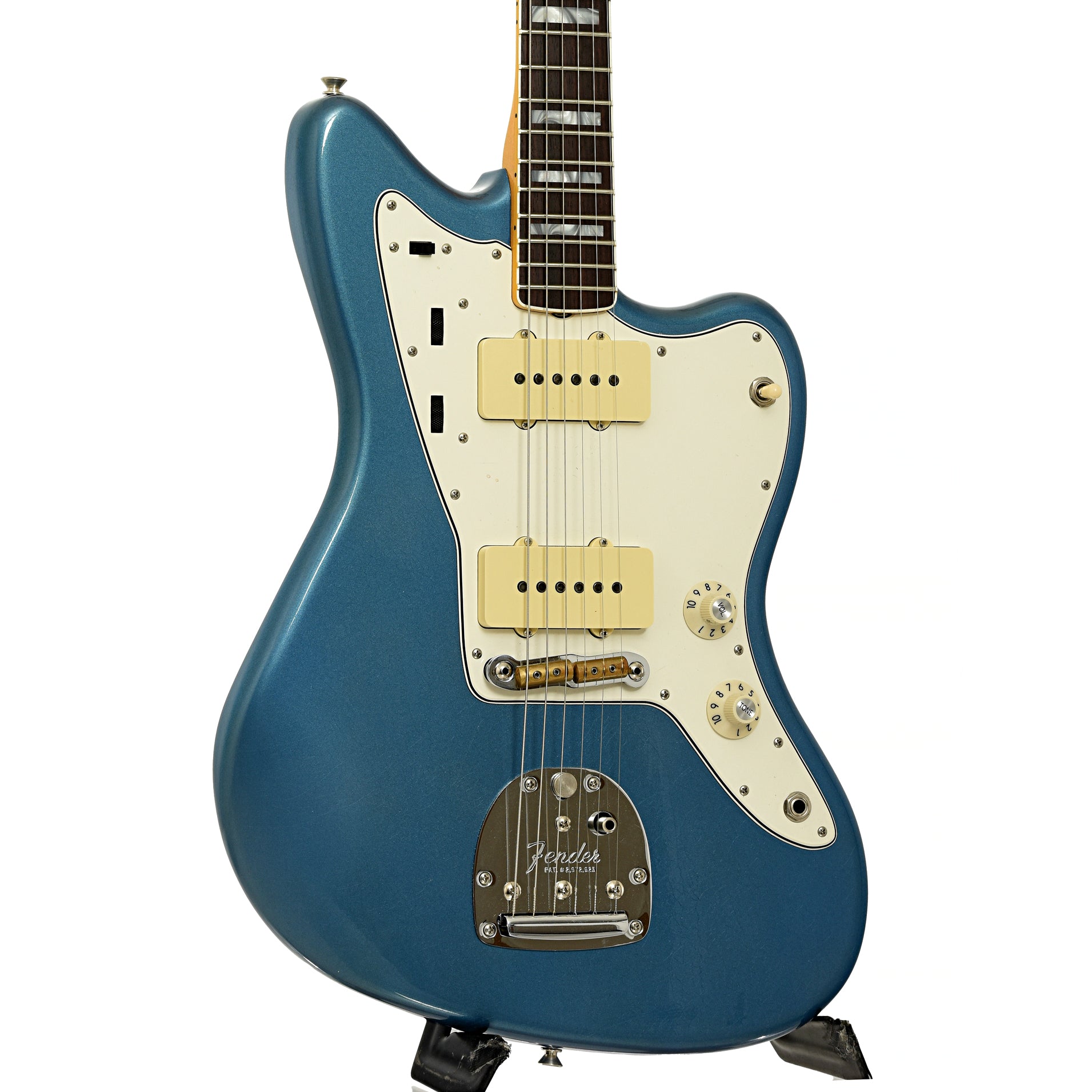 Front and side of Fender Custom Shop '67 Jazzmaster Electric Guitar