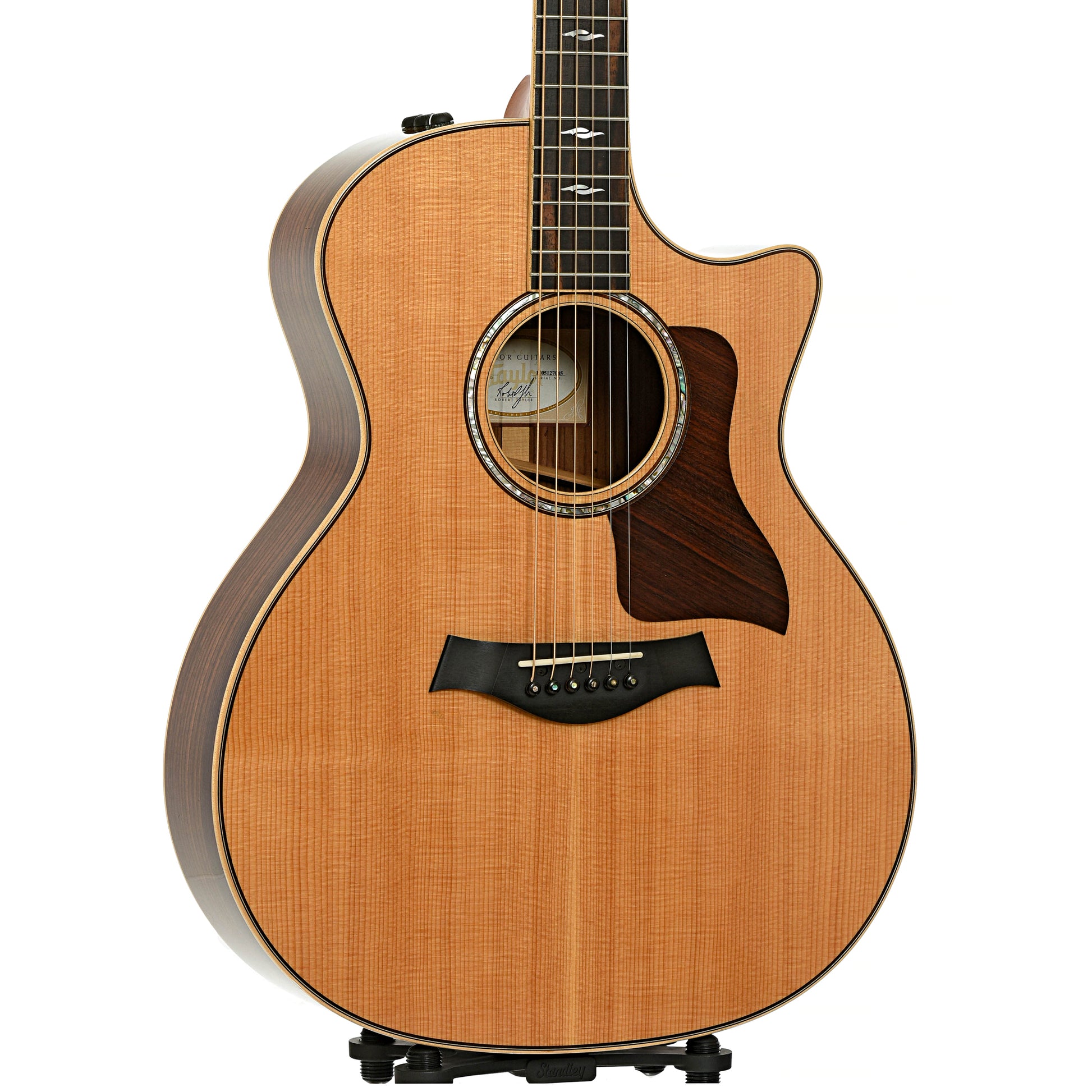 Front and side of Taylor 814ce Acoustic-Electric Guitar