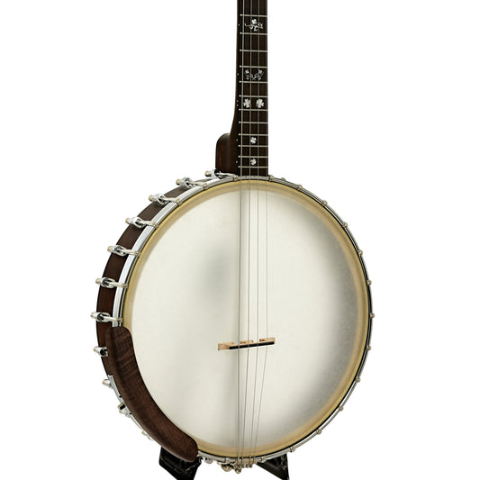 Front and side of Gold Tone Irish Tenor Banjo 