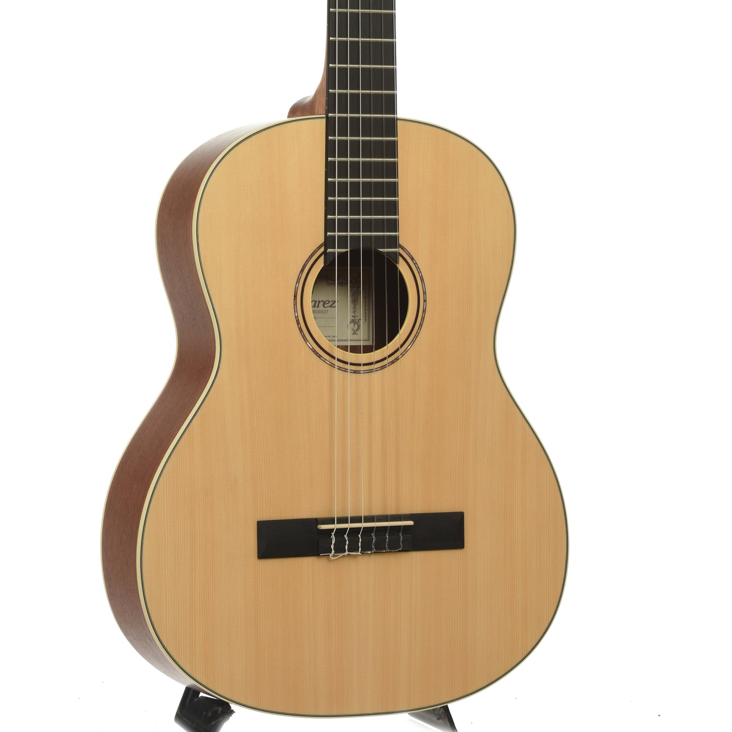 Front and side of Alvarez RC26 Classical Guitar 