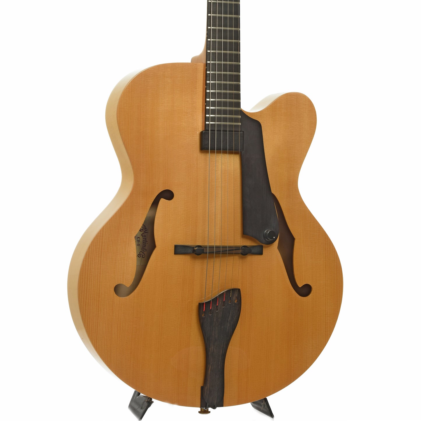 Front and side of Martin CF-1 American Archtop Electric Guitar 