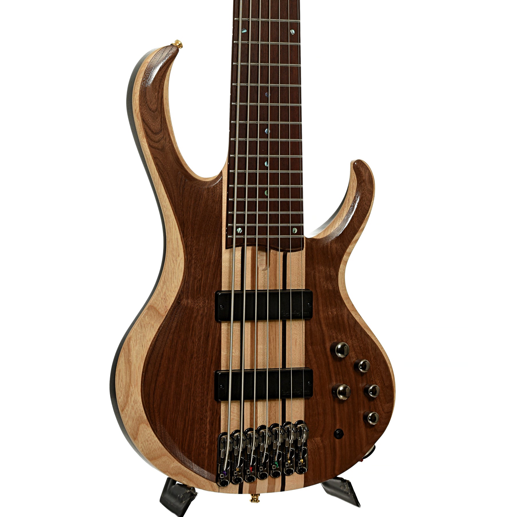 Front and side of Ibanez Standard BTB747 7-String Electric Bass