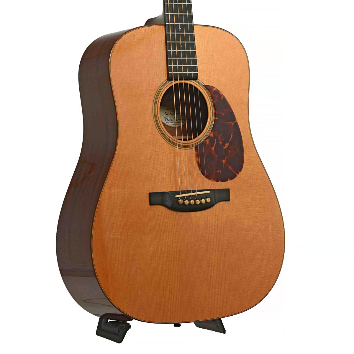 Front & Side of Bourgeois Country Boy Deluxe Acoustic Guitar
