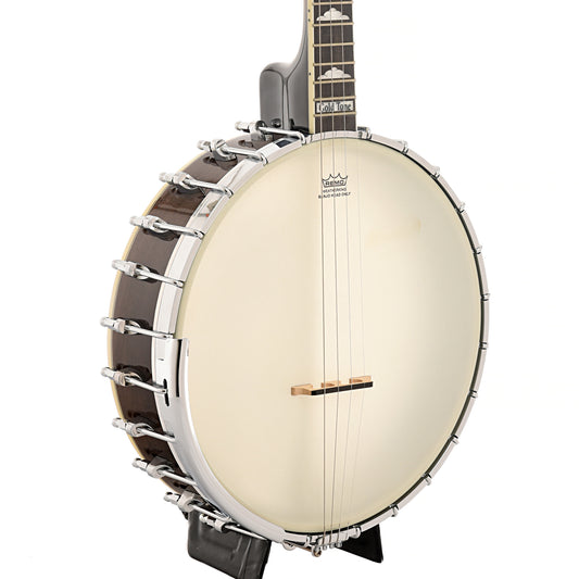 Front and side of Gold Tone IT-250 Irish Tenor Banjo (2018)