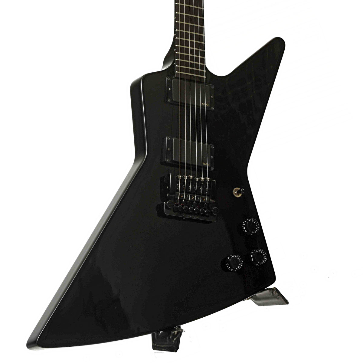 Front and side of Gibson Shred X Explorer