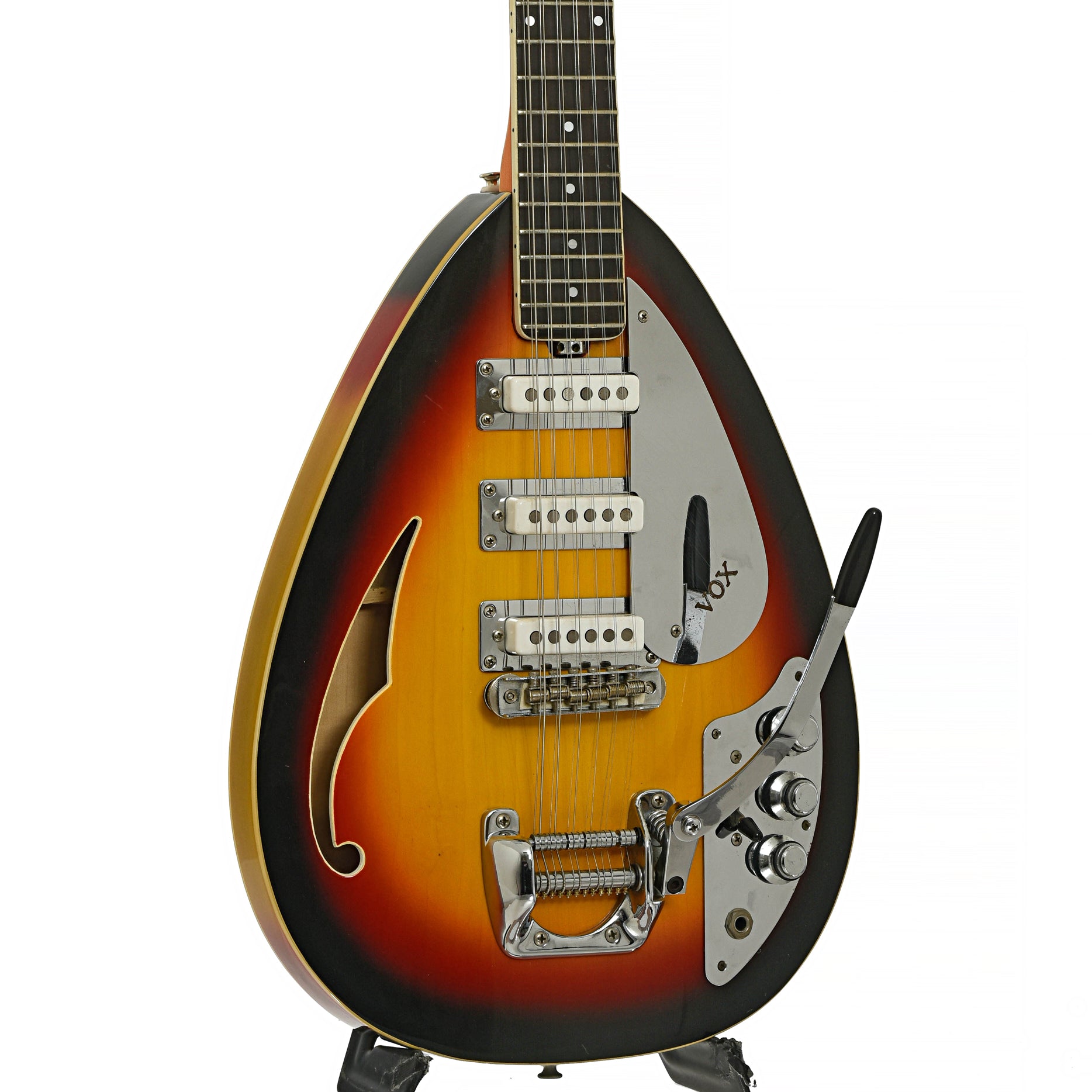 Front and side of Vox V223 Mark XII Electric 12-String Guitar