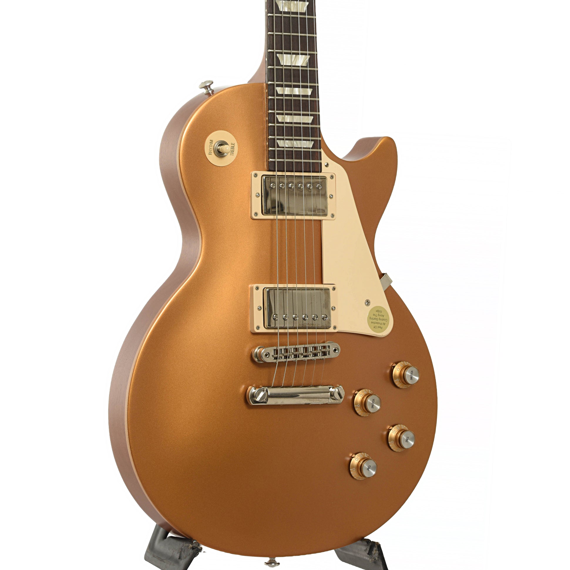 Front and side of Gibson Les Paul Tribute T Electric Guitar 