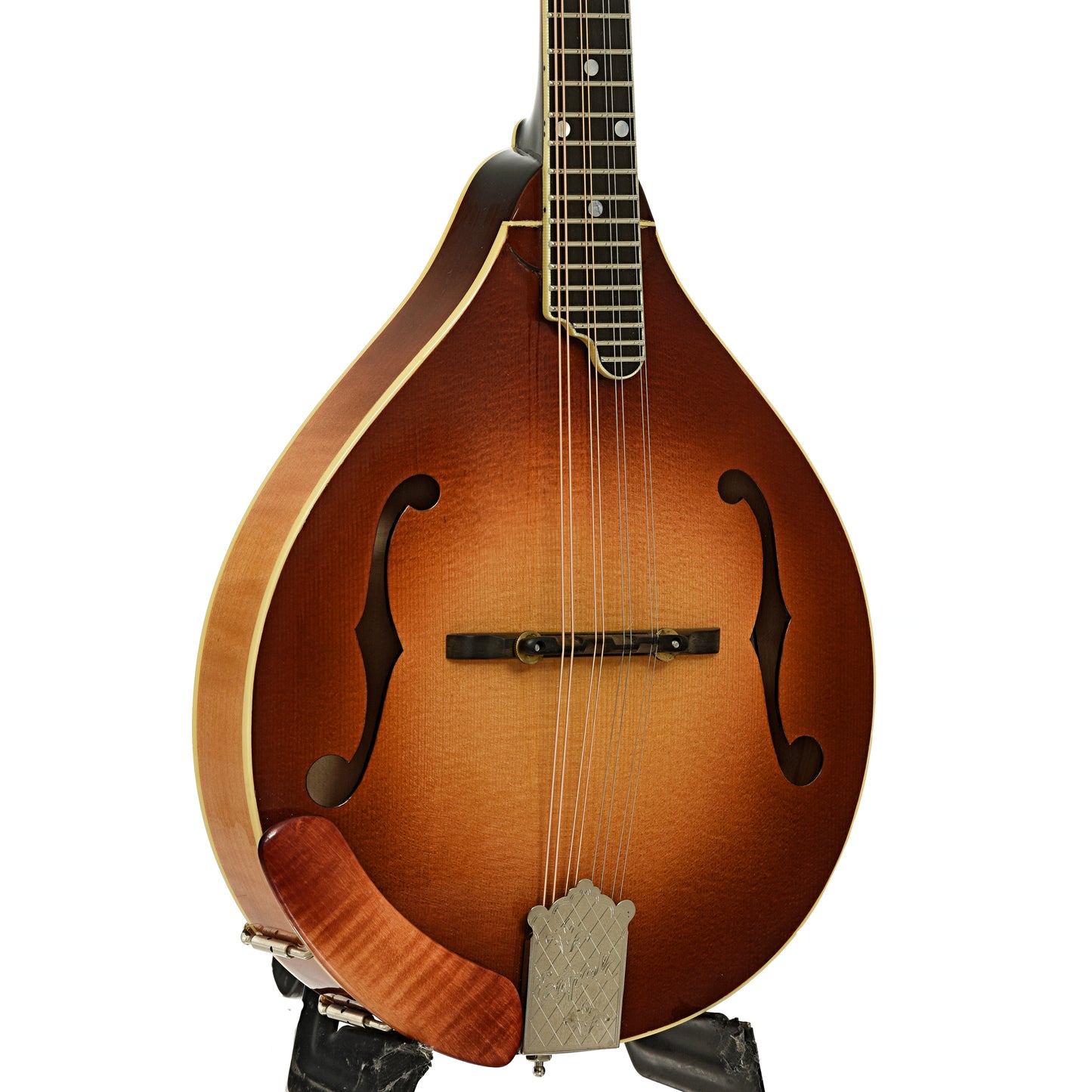 Front and side of Capek A5 Standard Mandolin 