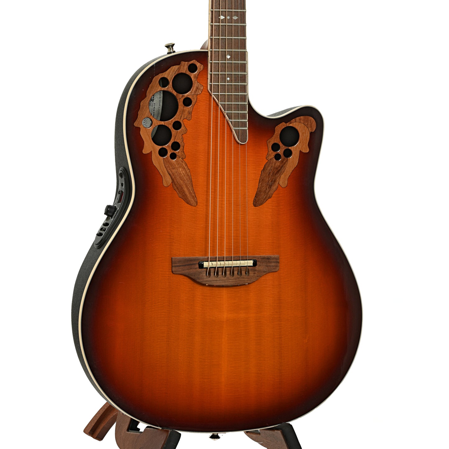 Front and side of Ovation 6778LX Standard Elite