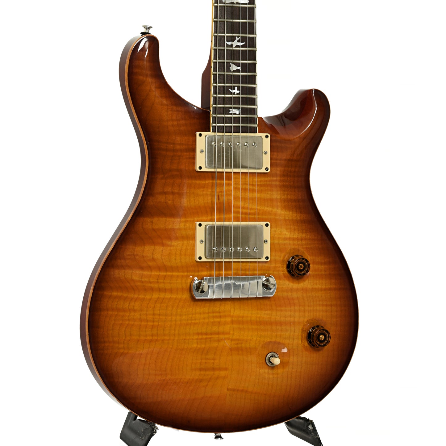 Front and side of PRS PRS TMDC-245 McCarthy Ten top Electric Guitar 