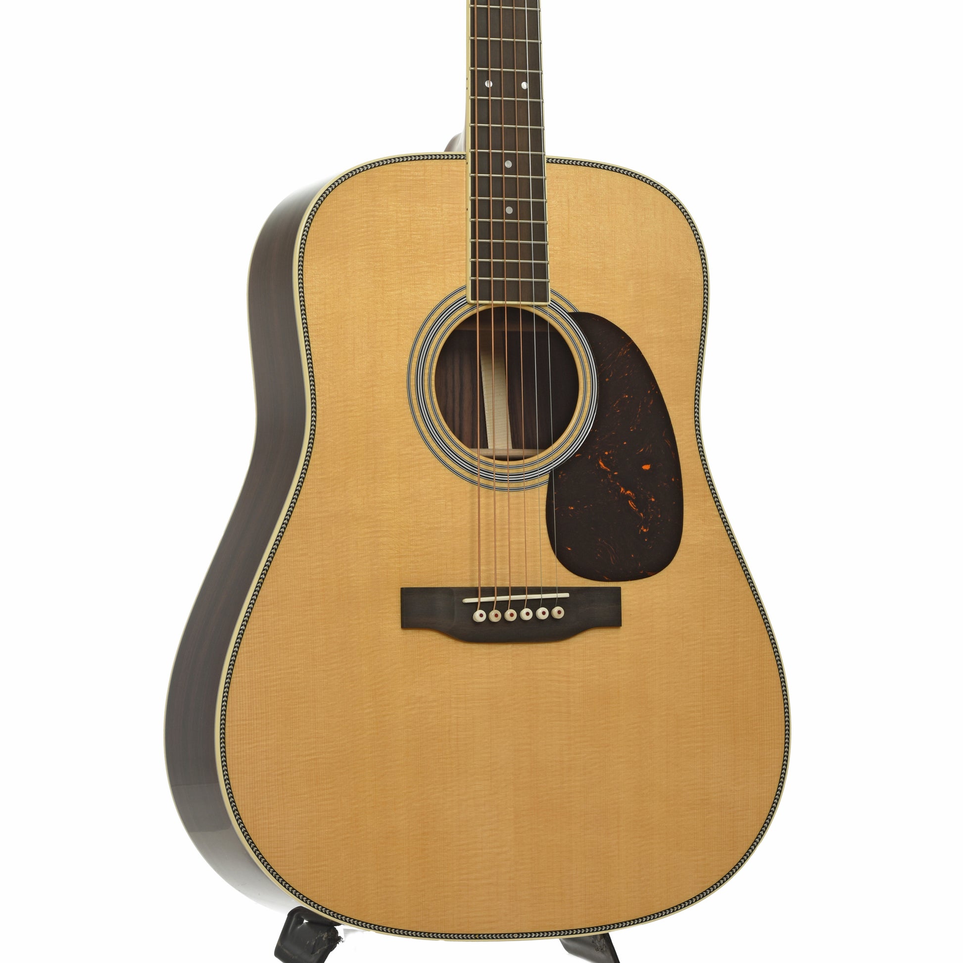 Front and side of Martin HD-35 Guitar
