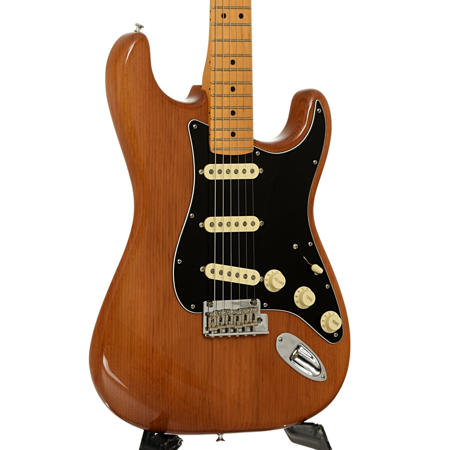 Front and side of Fender American Professional II Stratocaster Electric Guitar