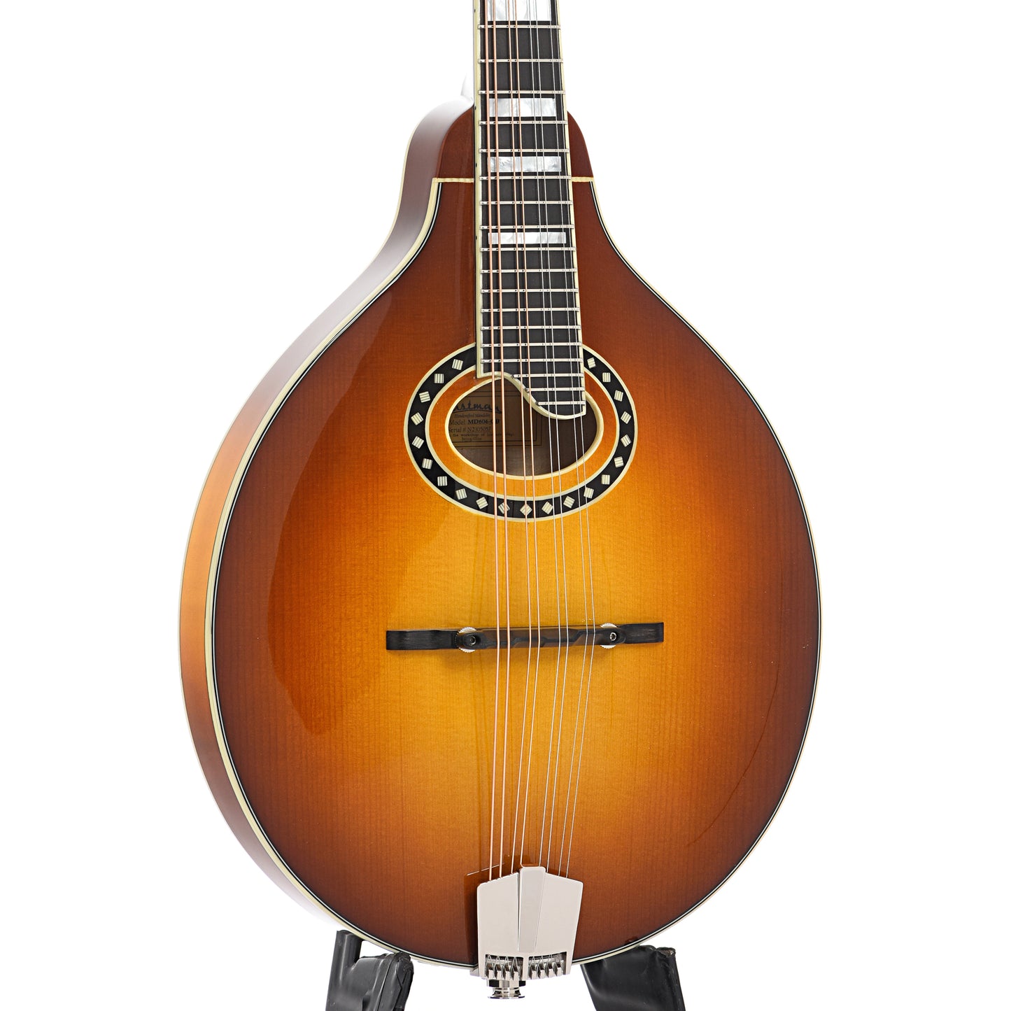 Front and side of Eastman MD604 Mandolin