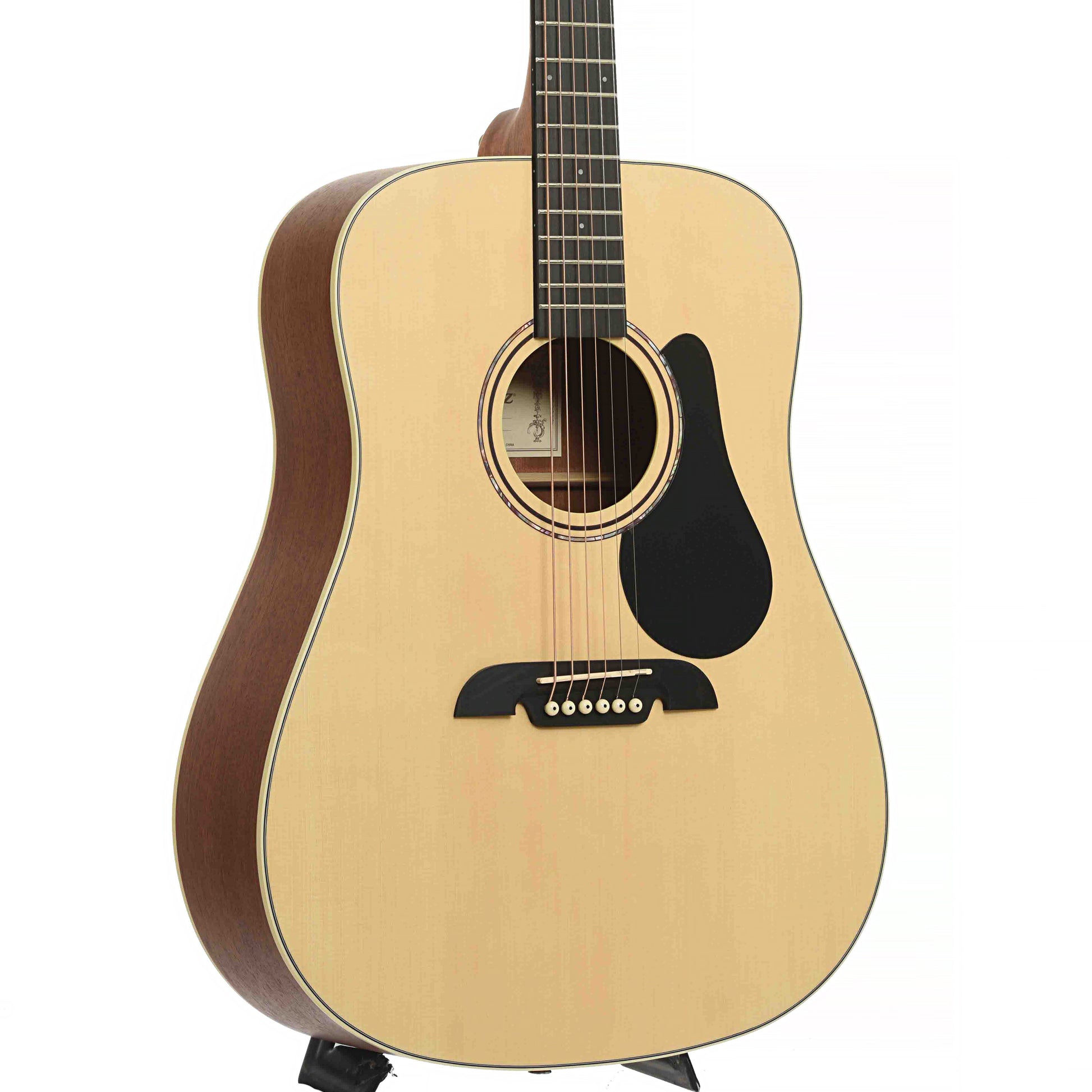 Front & Side of Alvarez RDS26S-AGP Dreadnought Acoustic Starter Pack