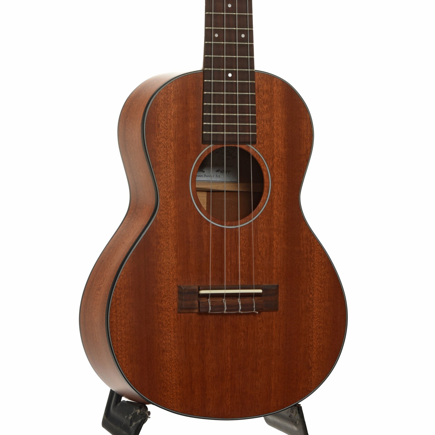Front and side of LoPrinzi BM-T Tenor Ukulele