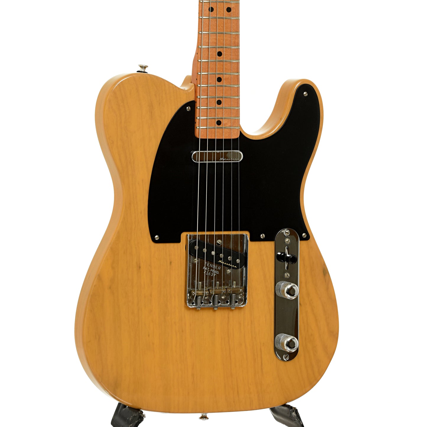 Front and side ofFender American Vintage Reissue '52 Telecaster Electric Guitar 