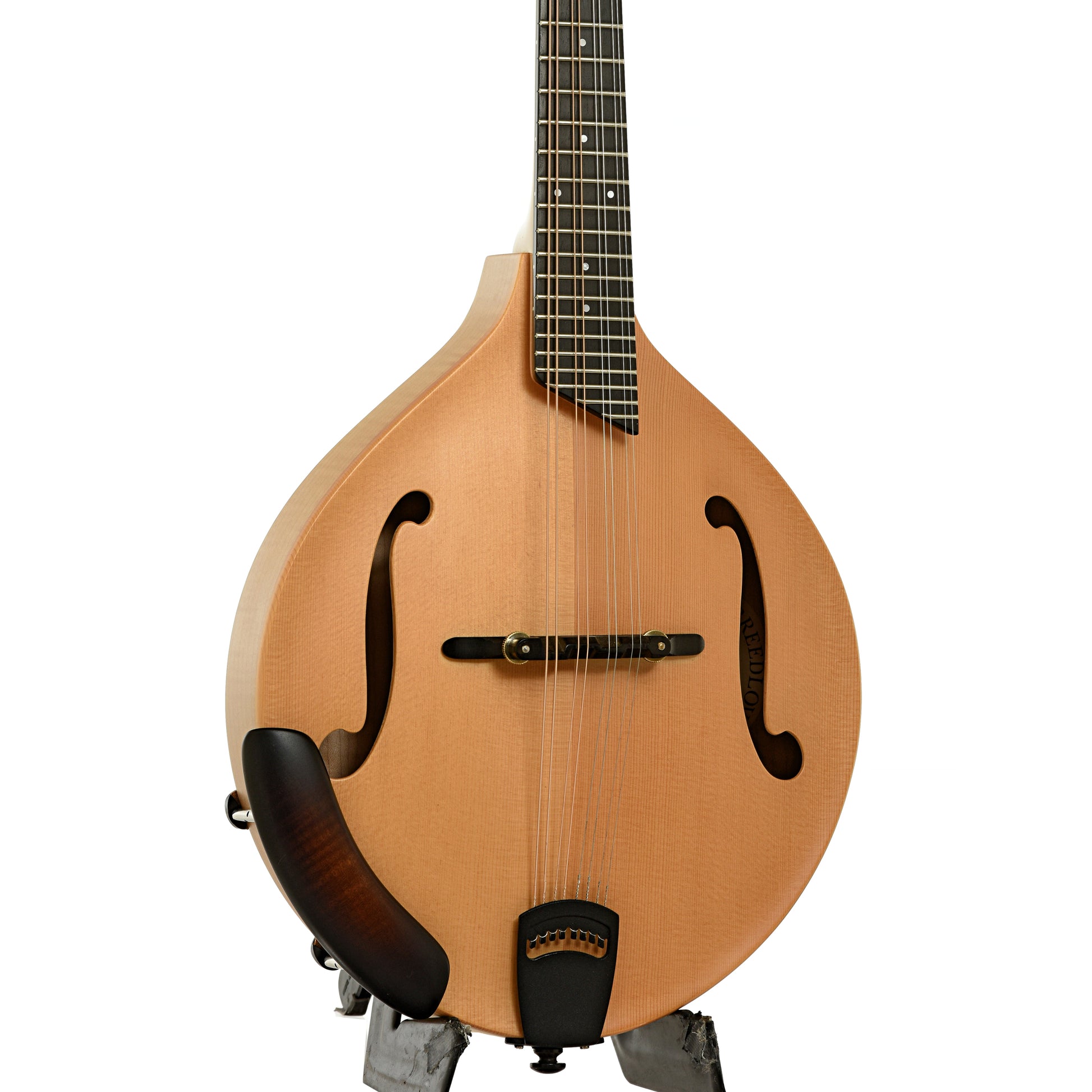 Front and side of Breedlove Quartz OF Mandolin 