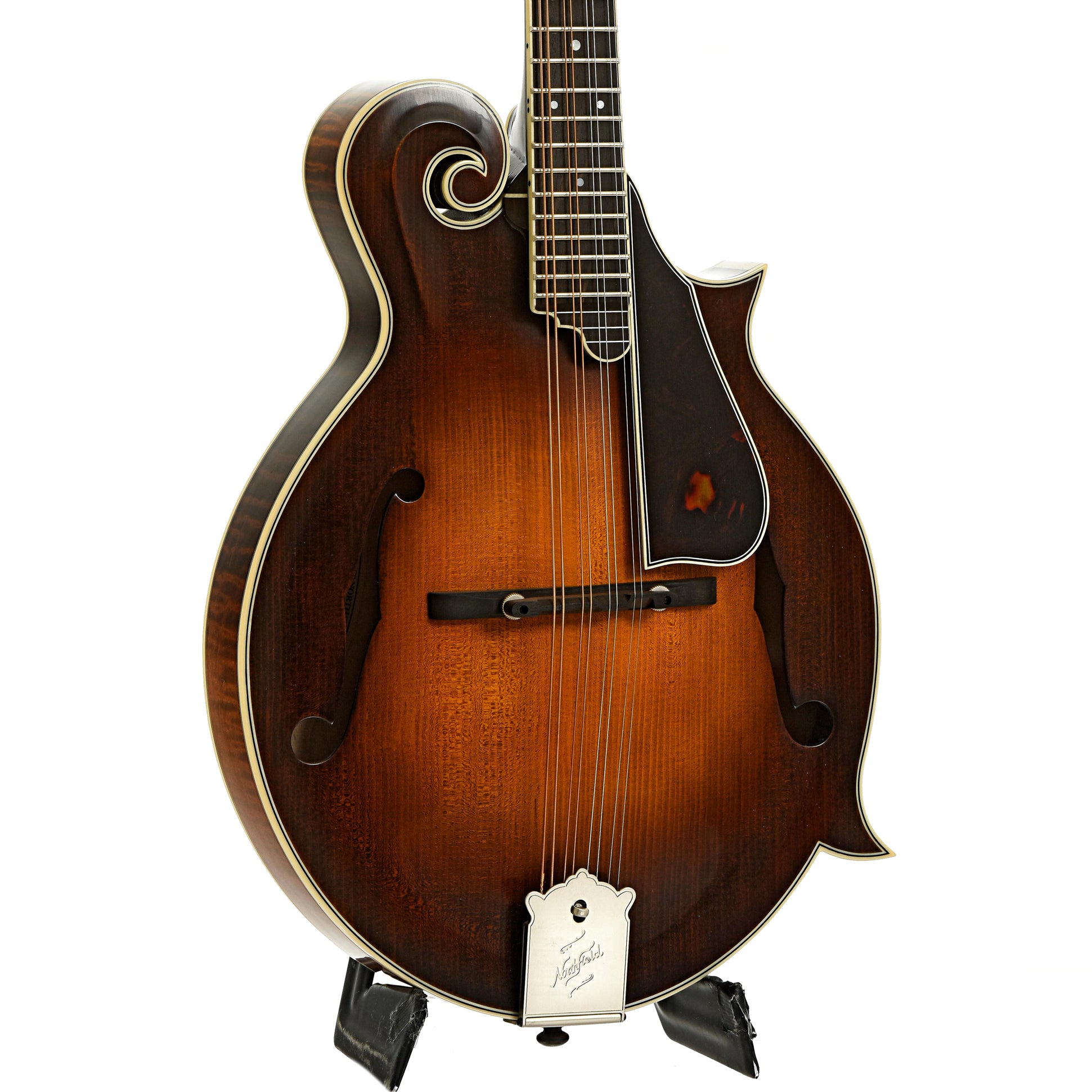 Front of Northfield NFB-F5AWNltd Limited Edtion Big Mon F-Style Mandolin & Case, Wide Nut