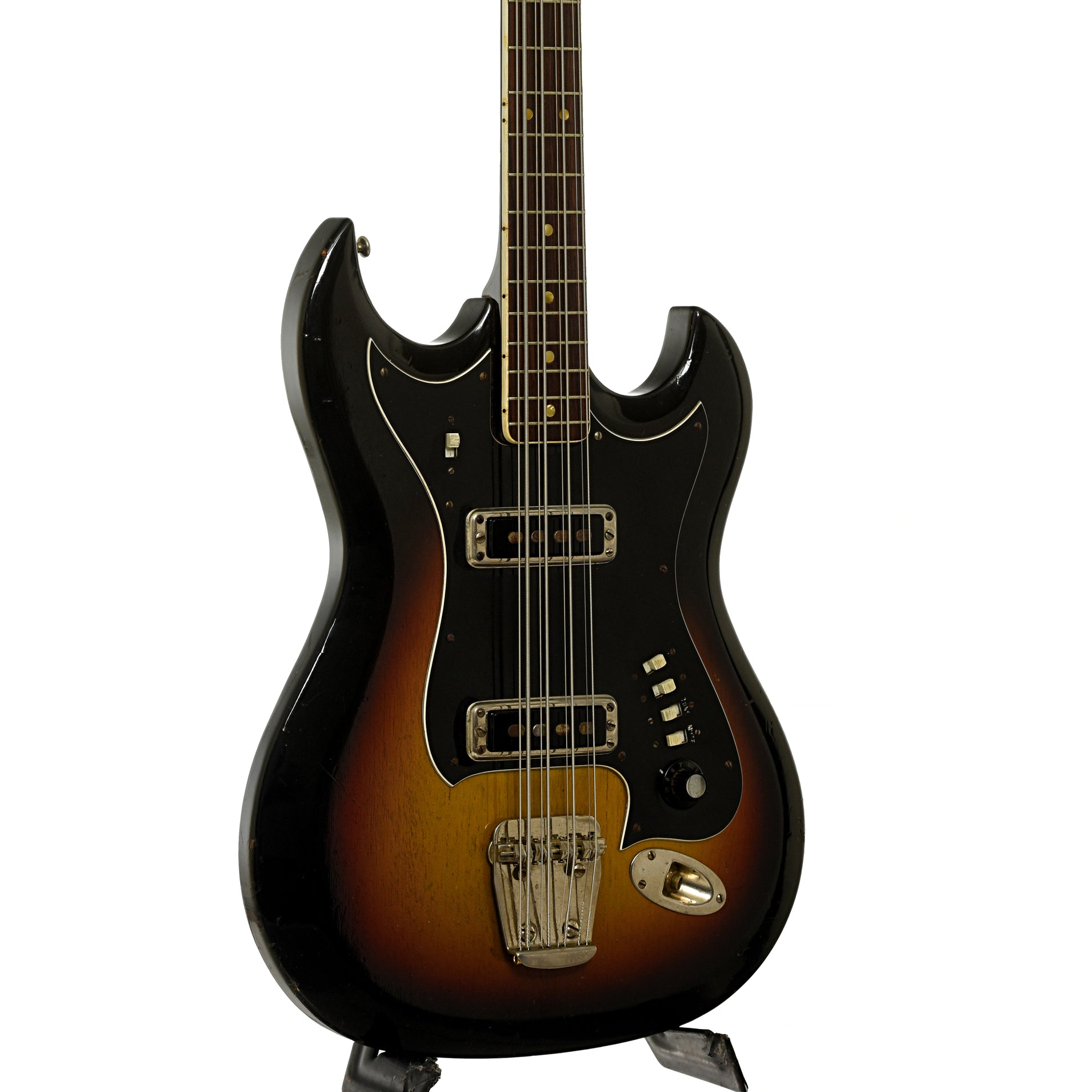 Front and side of Hagstrom H8 8-String Electric Bass