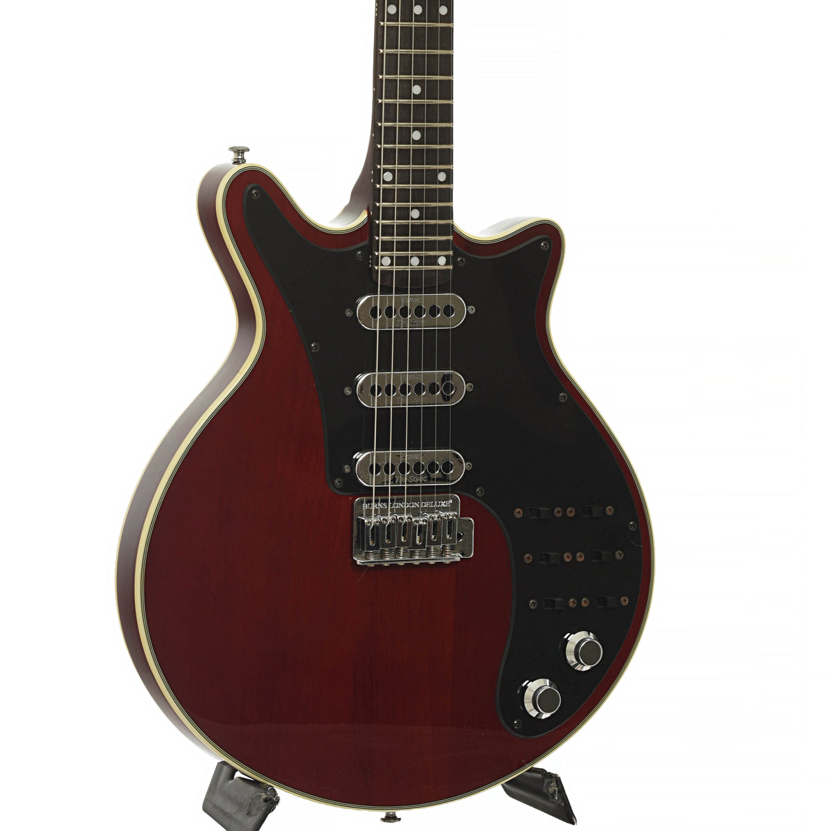 Front and side of Burns Brian May Signature Electric Guitar