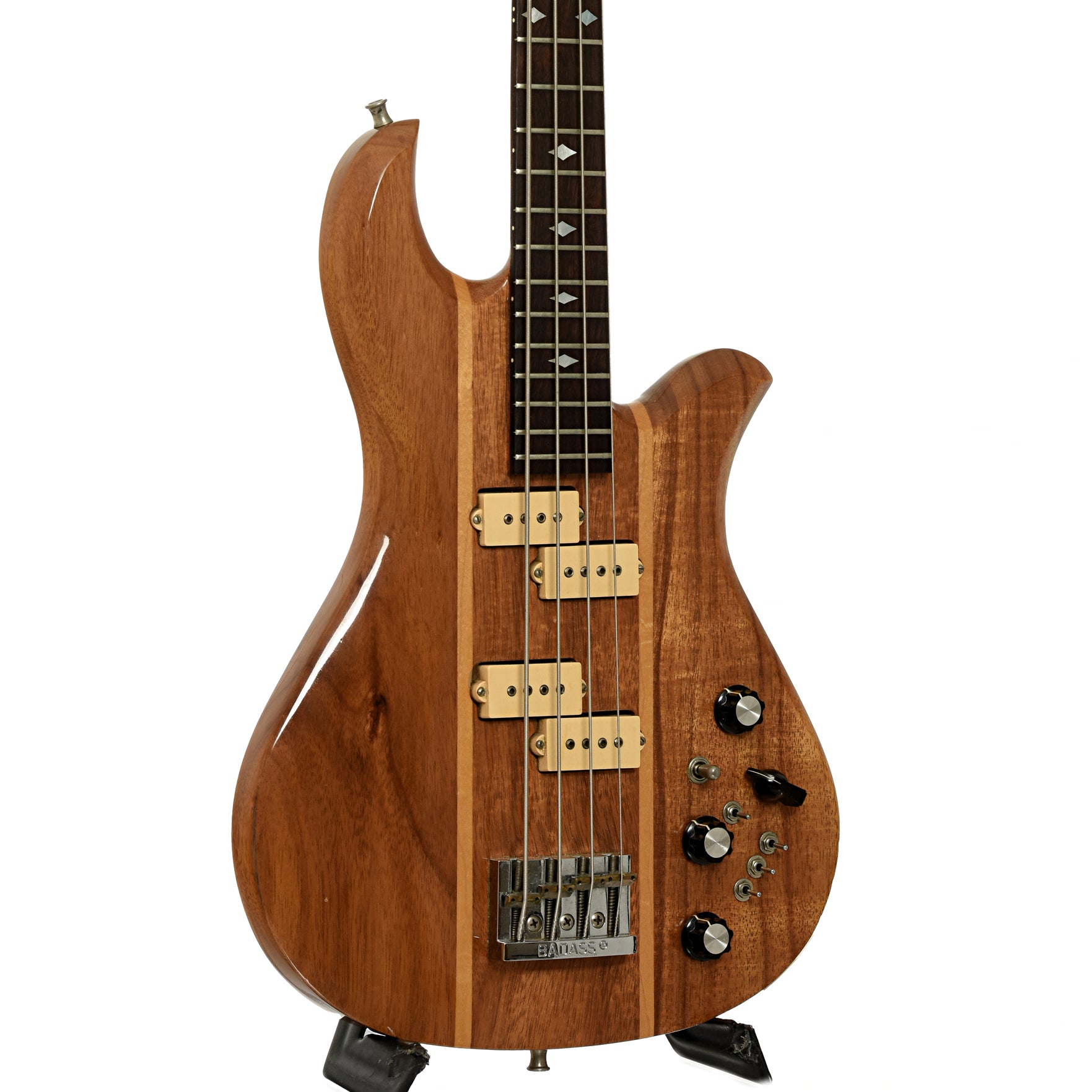 Front and side of B.C. Rich Eagle Electric Bass