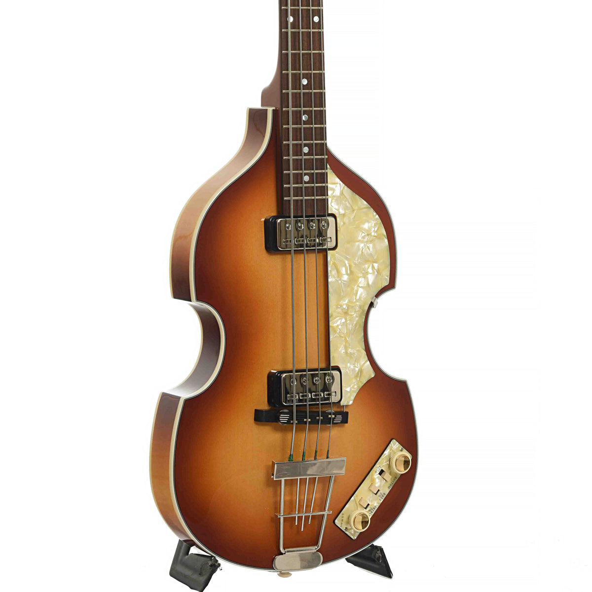 Front and side of Hofner 500/1  63 Artist Violin Electric Bass