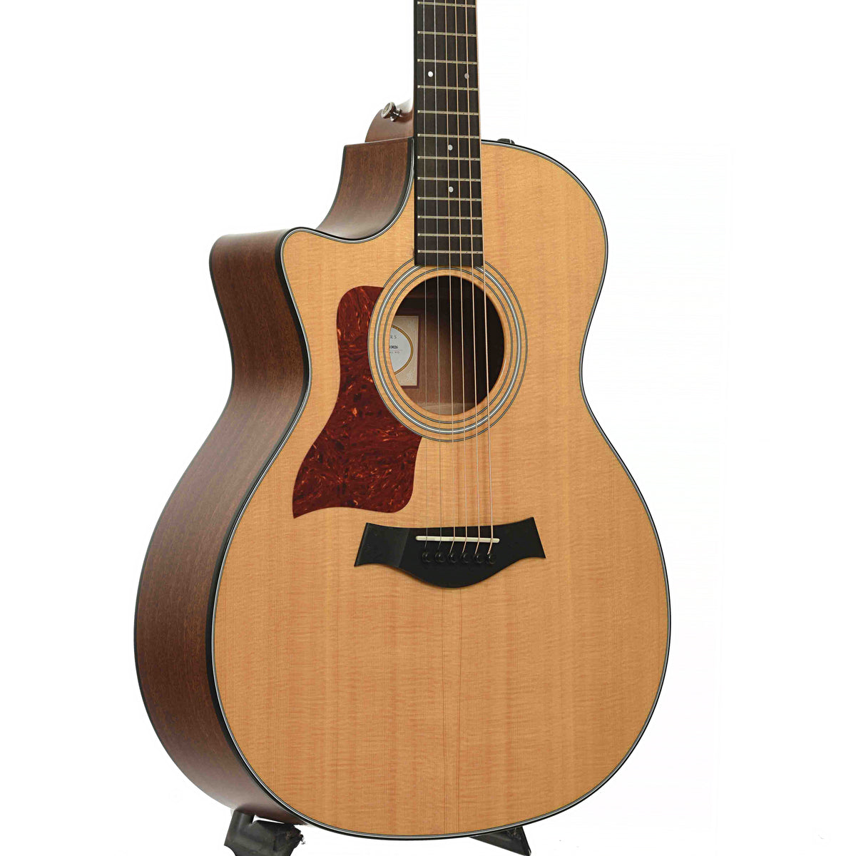 Front & Side of Taylor 314CE LH Acoustic-Electric Guitar