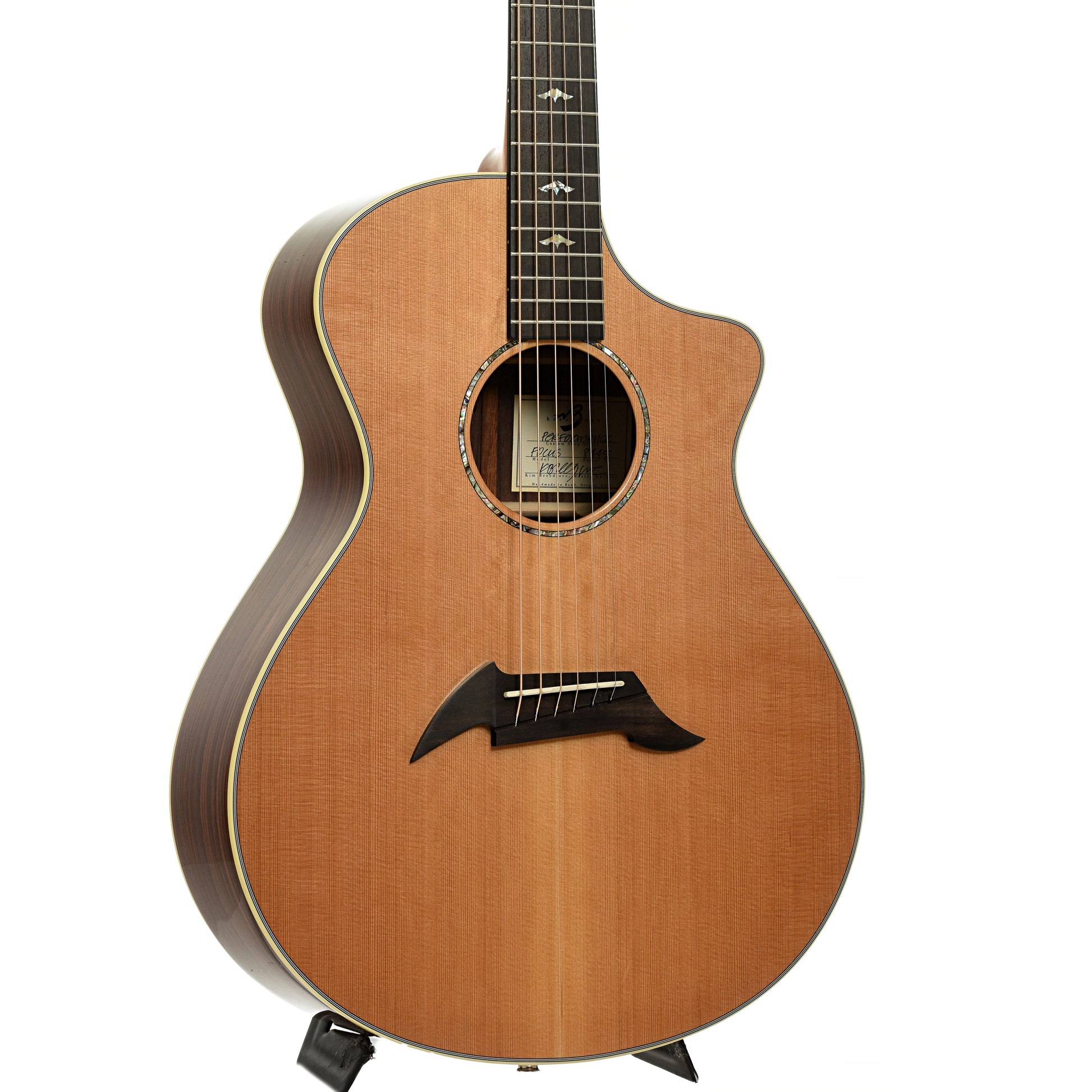 Front and side of Breedlove Focus Acoustic Guitar