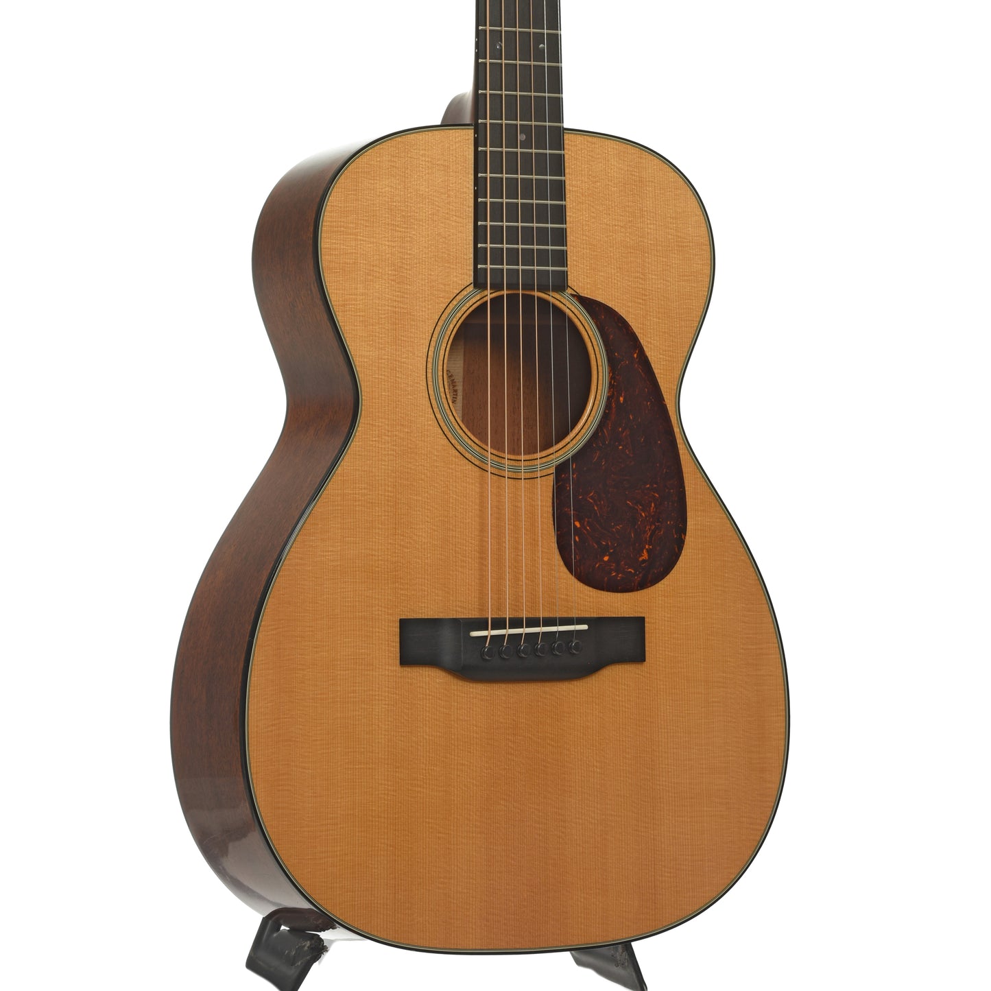 Front and side of Martin 0-18 Acoustic Guitar 
