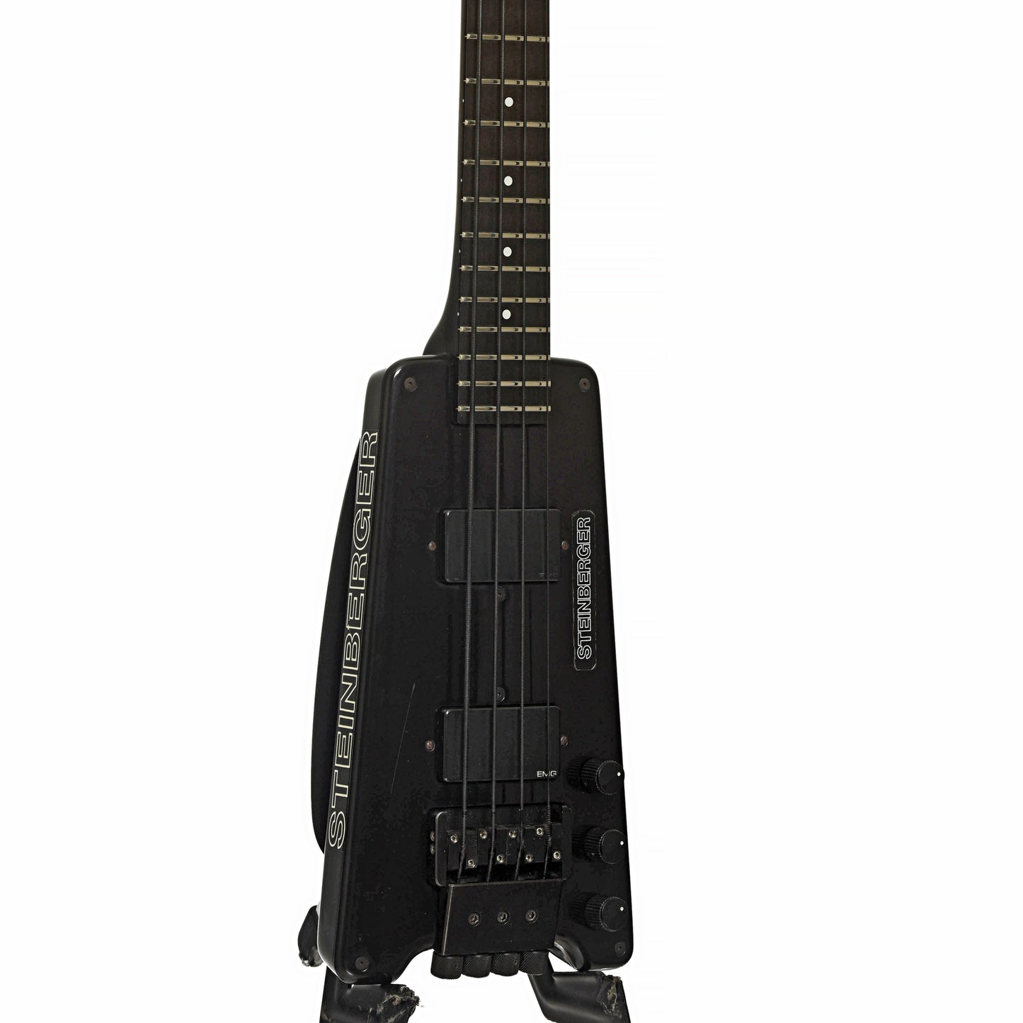Front and side of Steinberger L-2 Headless Electric Bass