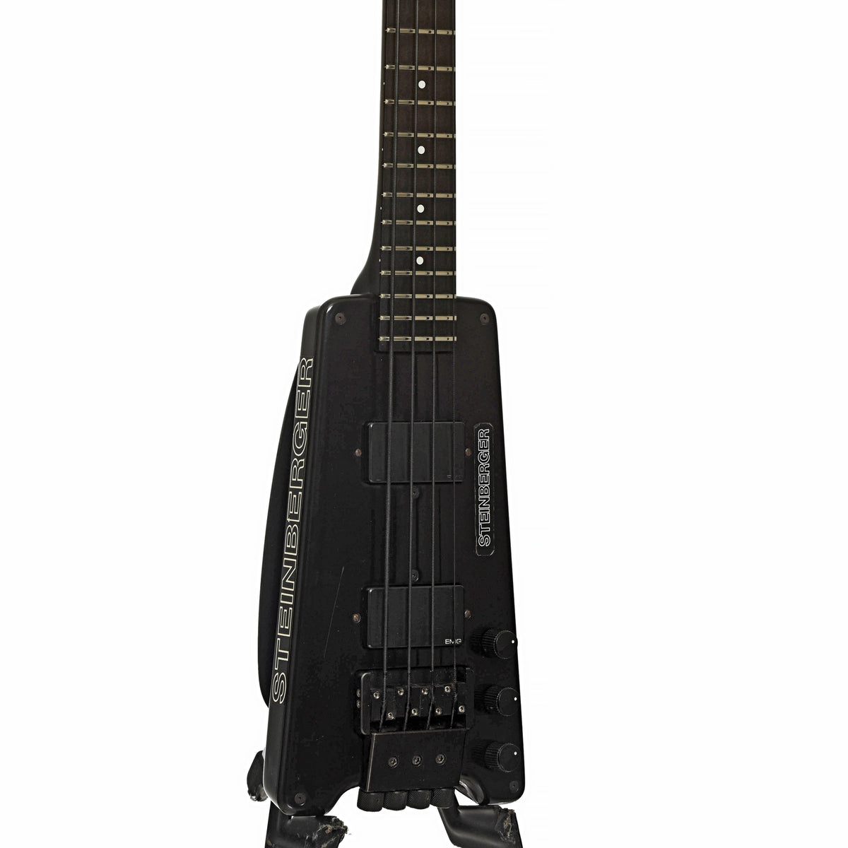 Front and side of Steinberger L-2 Headless Electric Bass