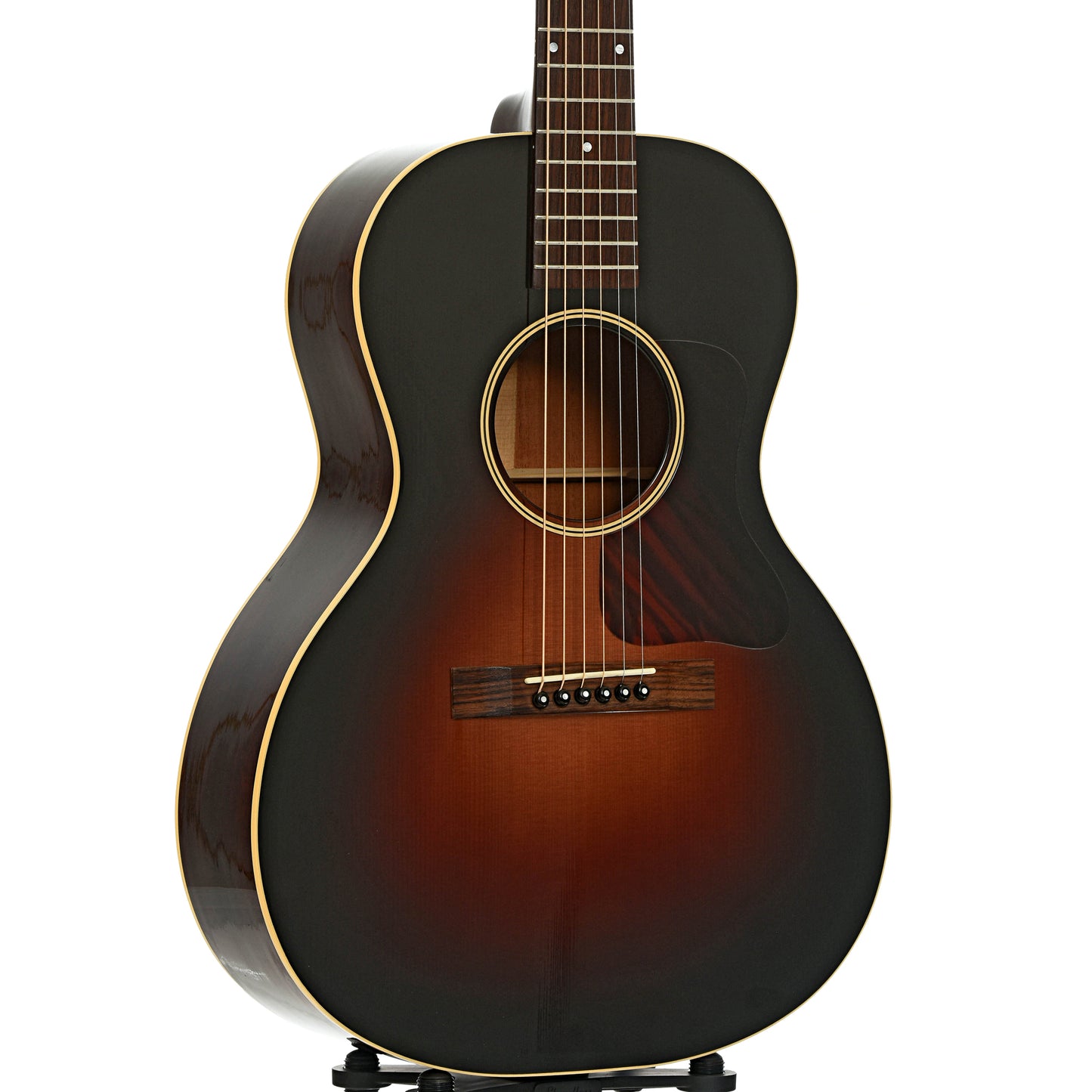 Front and side of Huss & Dalton Crossroads Acoustic Guitar 