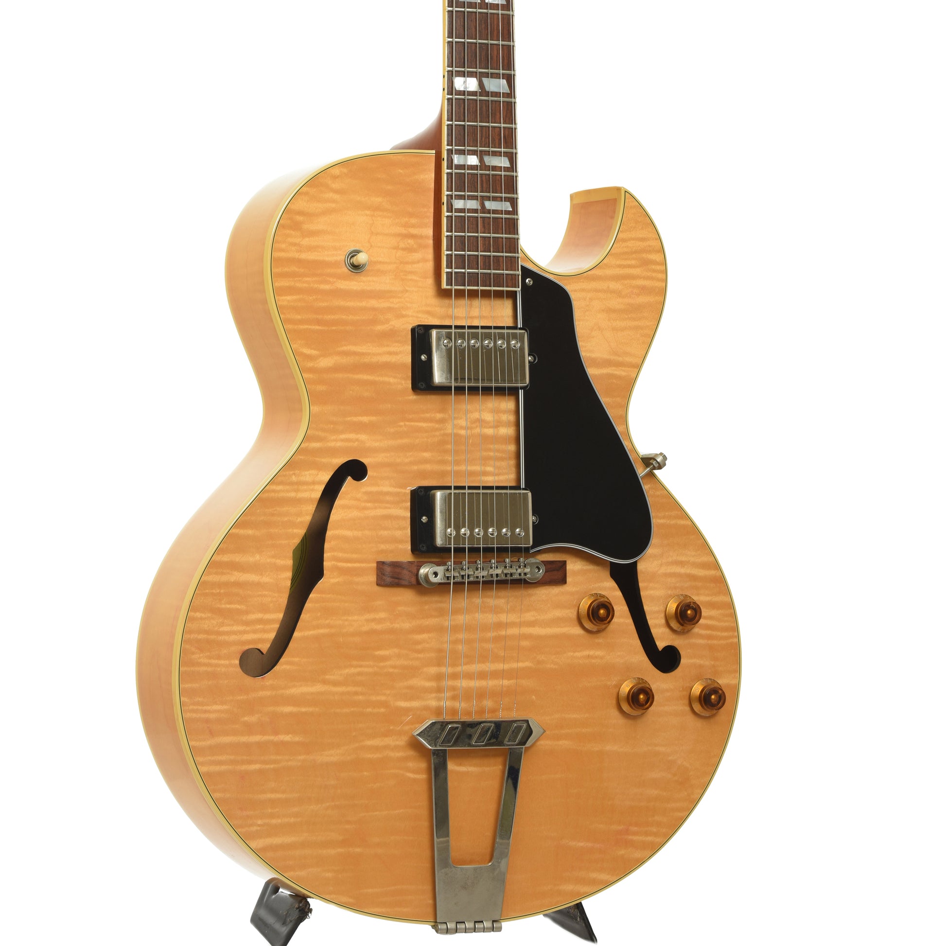 Front and side of Gibson ES-175 Hollowbody Electric Guitar