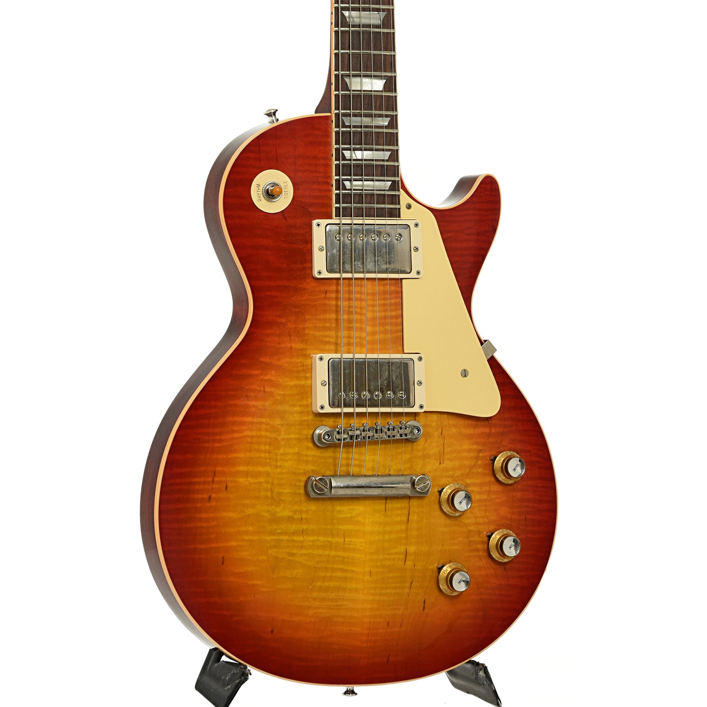 Front and side of Gibson Les Paul R-0 Electric Guitar