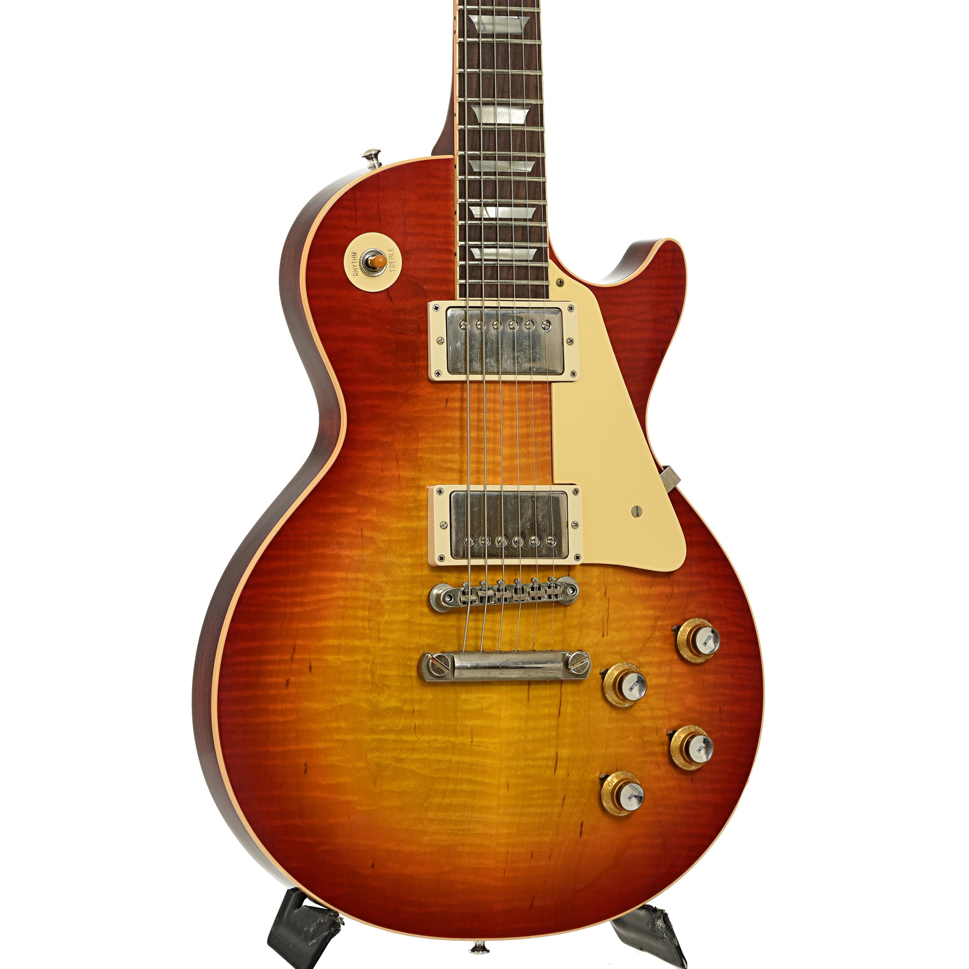 Front and side of Gibson Les Paul R-0 Electric Guitar