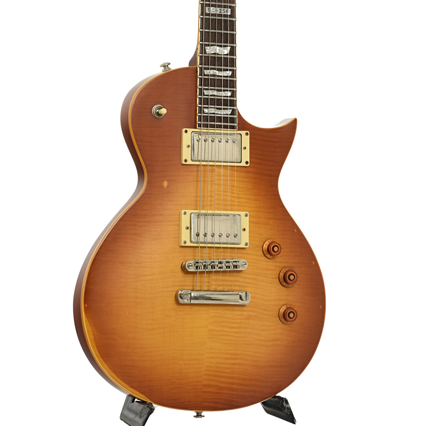 Front and side of ESP LTD EC-256-AHB Electric Guitar