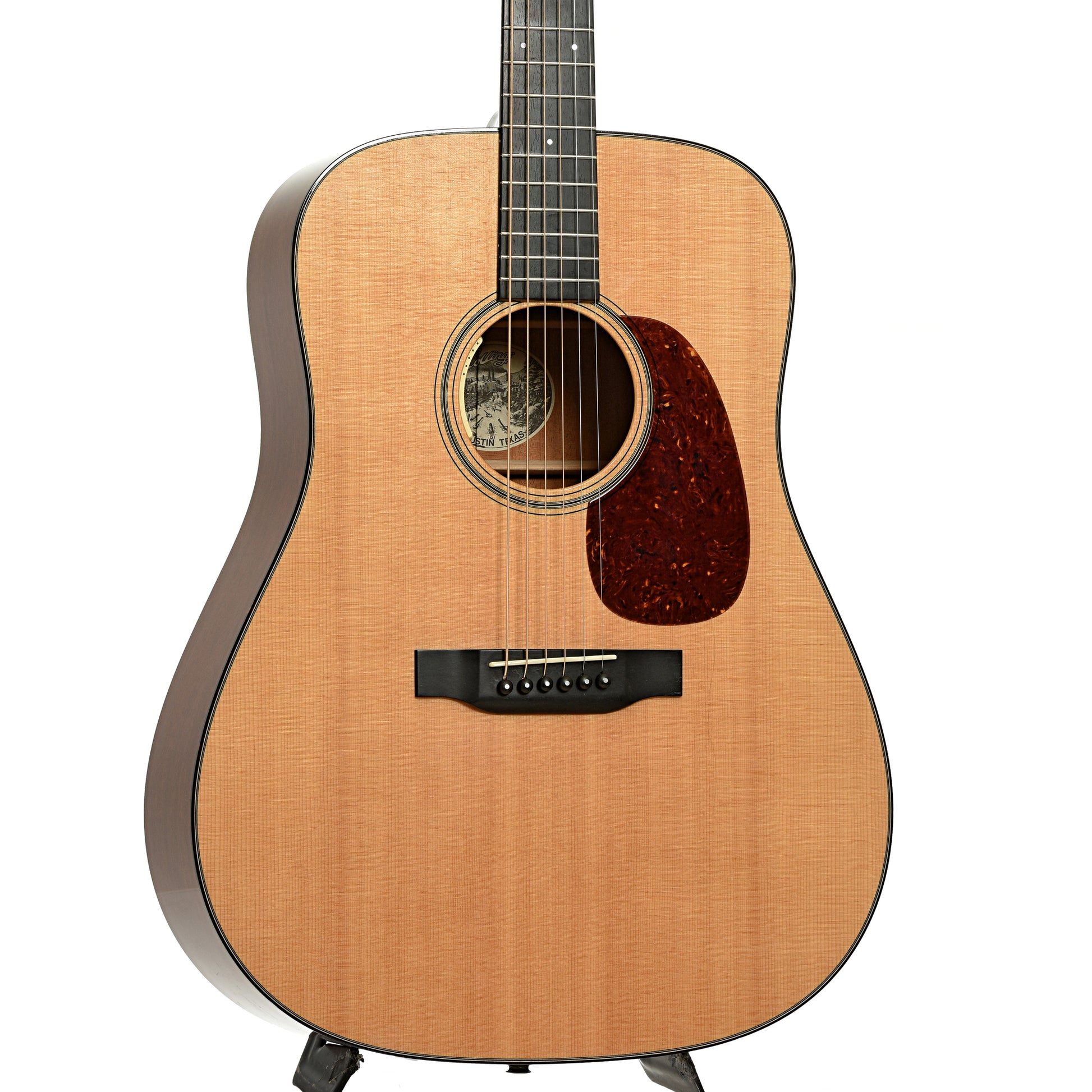 Front and side of Collings D-1 acoustic Guitar