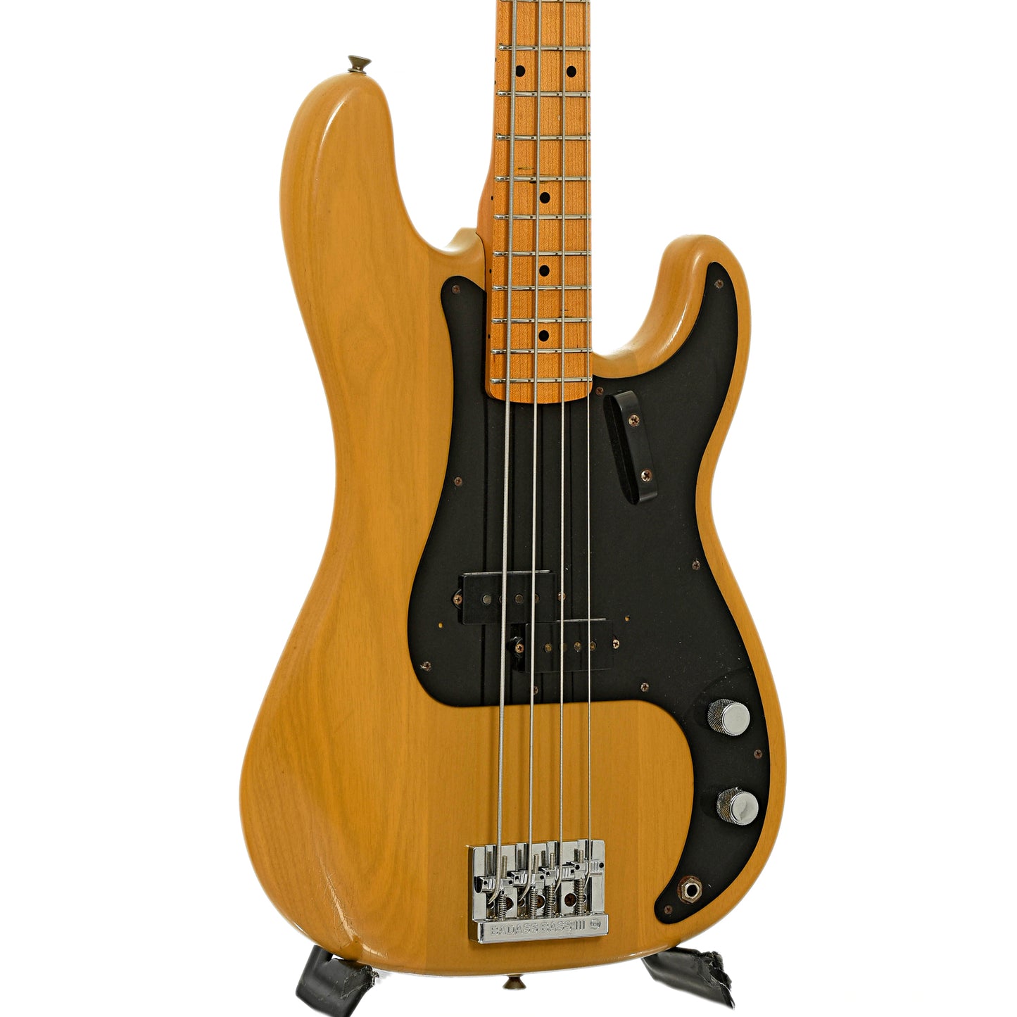 Front and side of Fender Custom Shop Precison '57 Duo Tone Relic Electric Bass