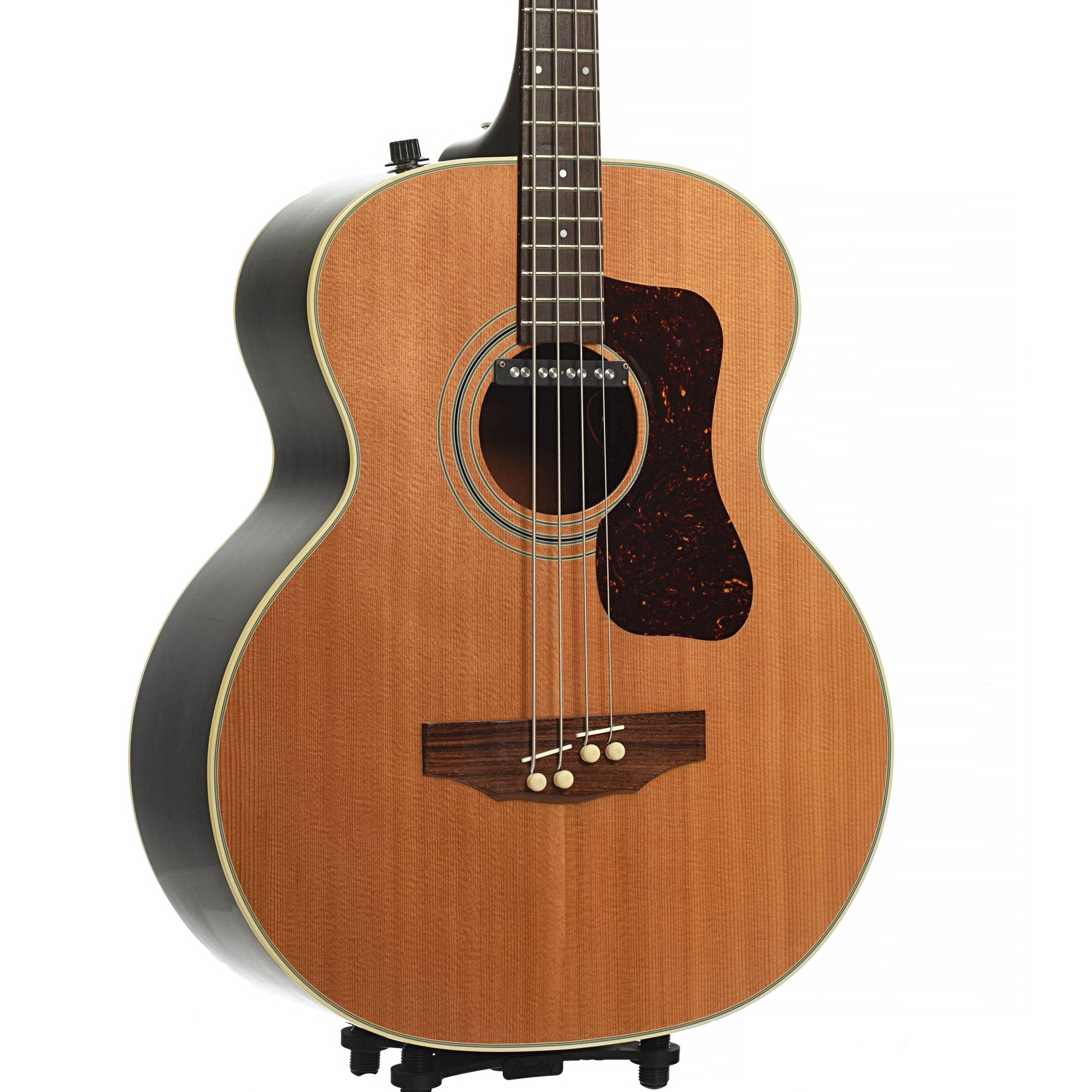 Front and side of Guild B-50 NT Acoustic Bass Guitar