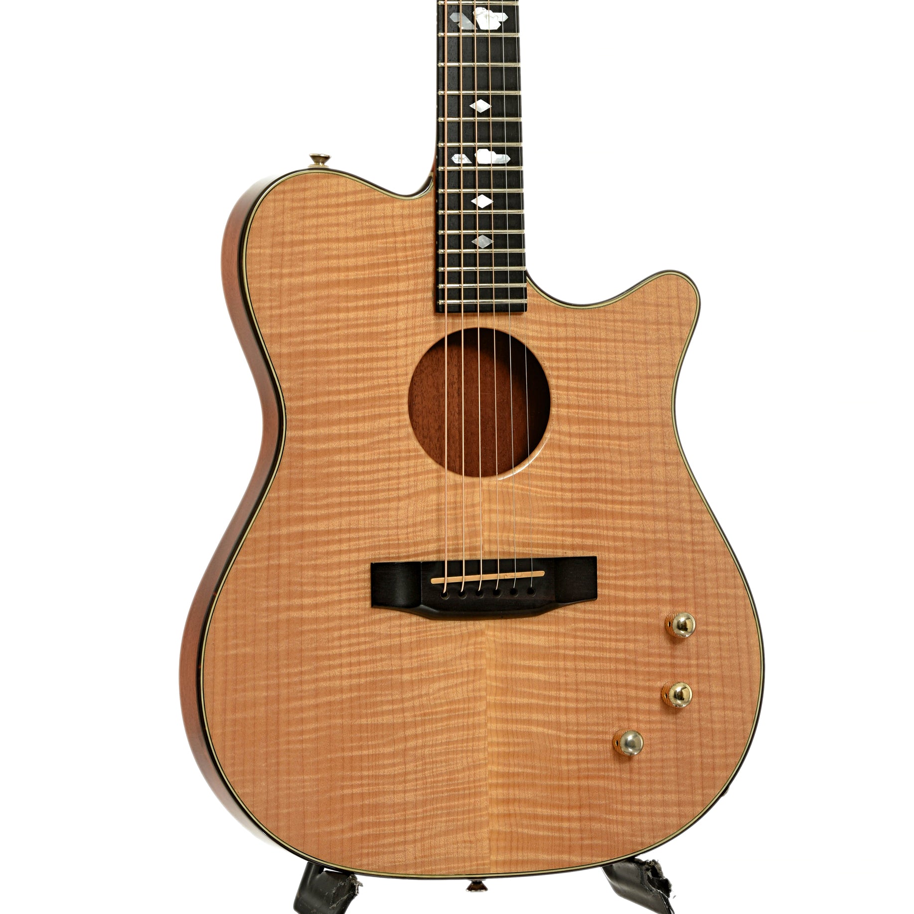 Front and side of Carvin CC-275 Craig Chaquico Acoustic Guitar 