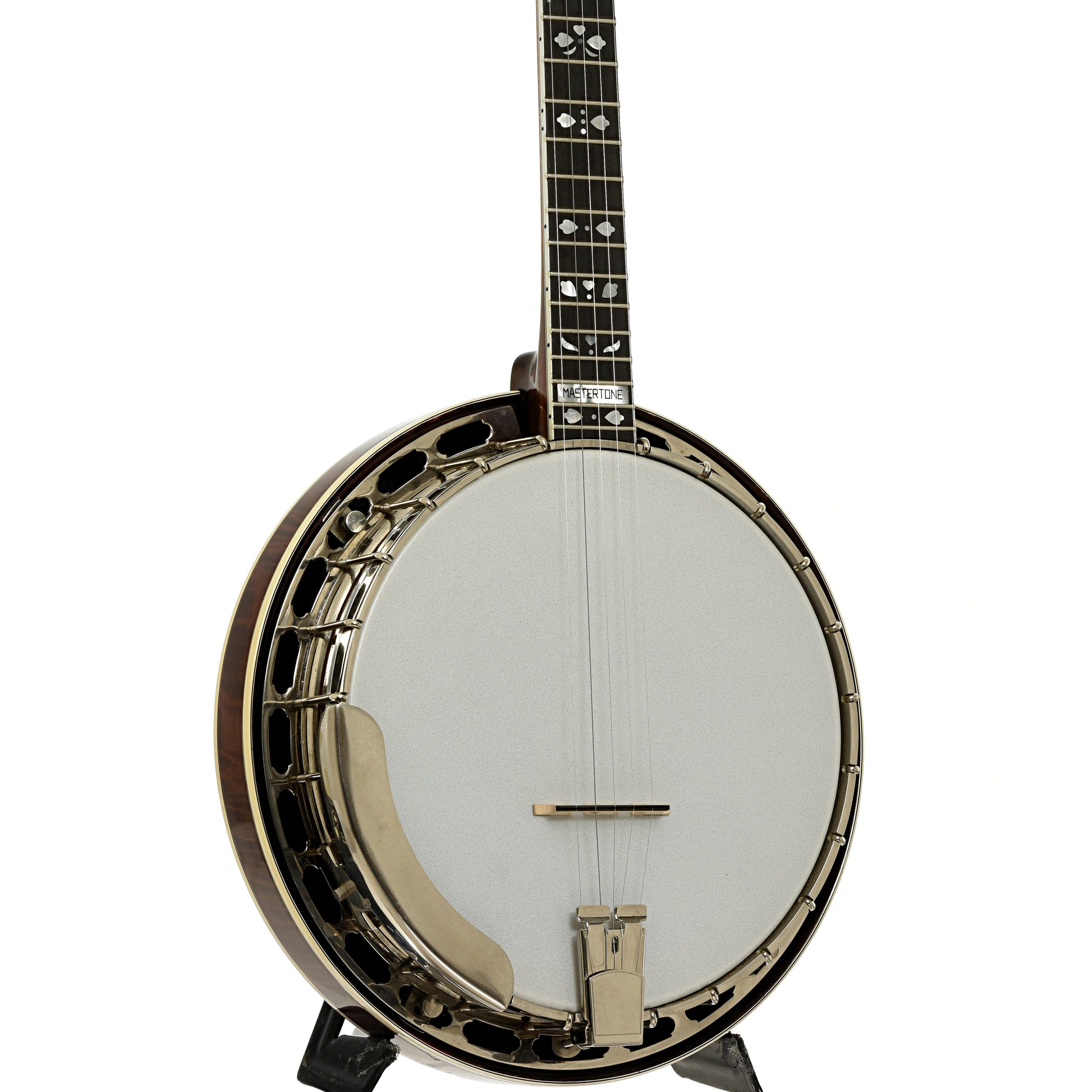 Front and side of Earl Scruggs Standard Resonator Banjo