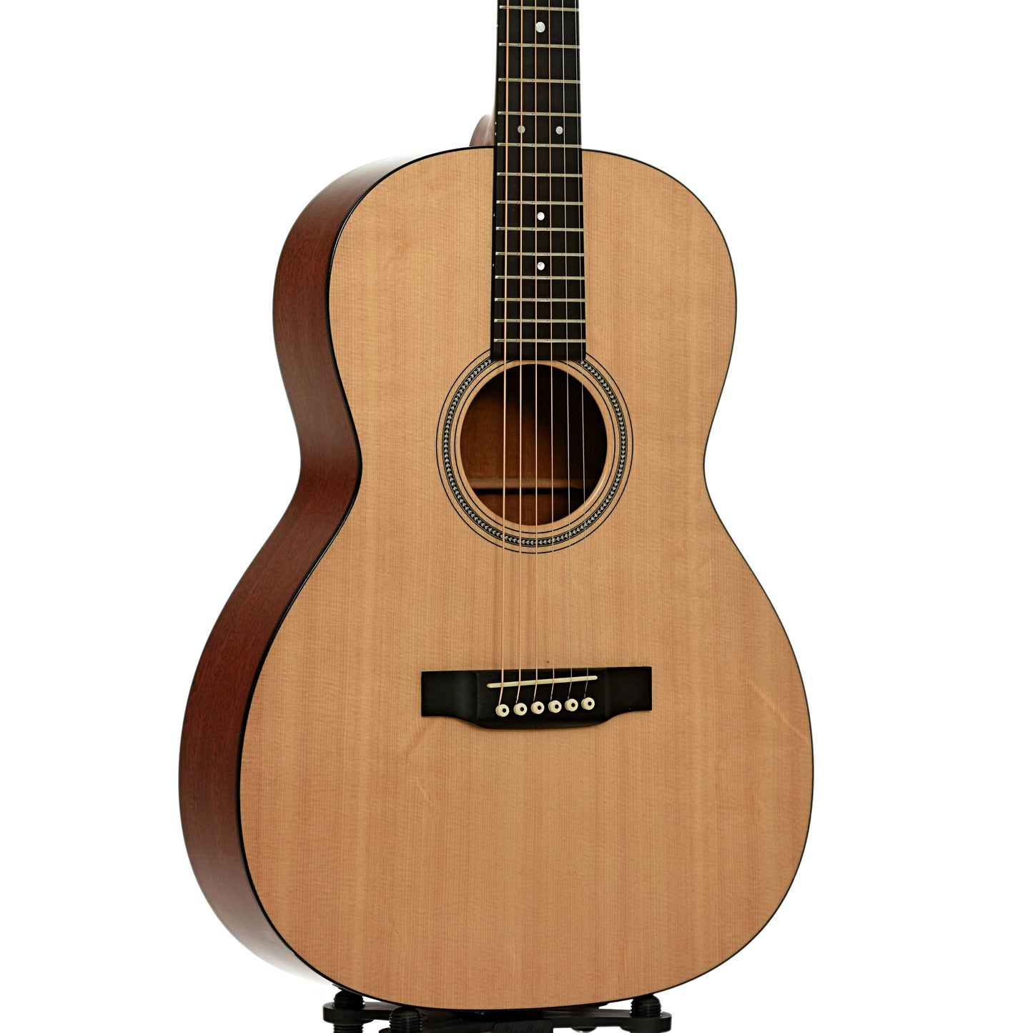 Front and side of Martin 000-16 12-Fret Custom Acoustic Guitar 