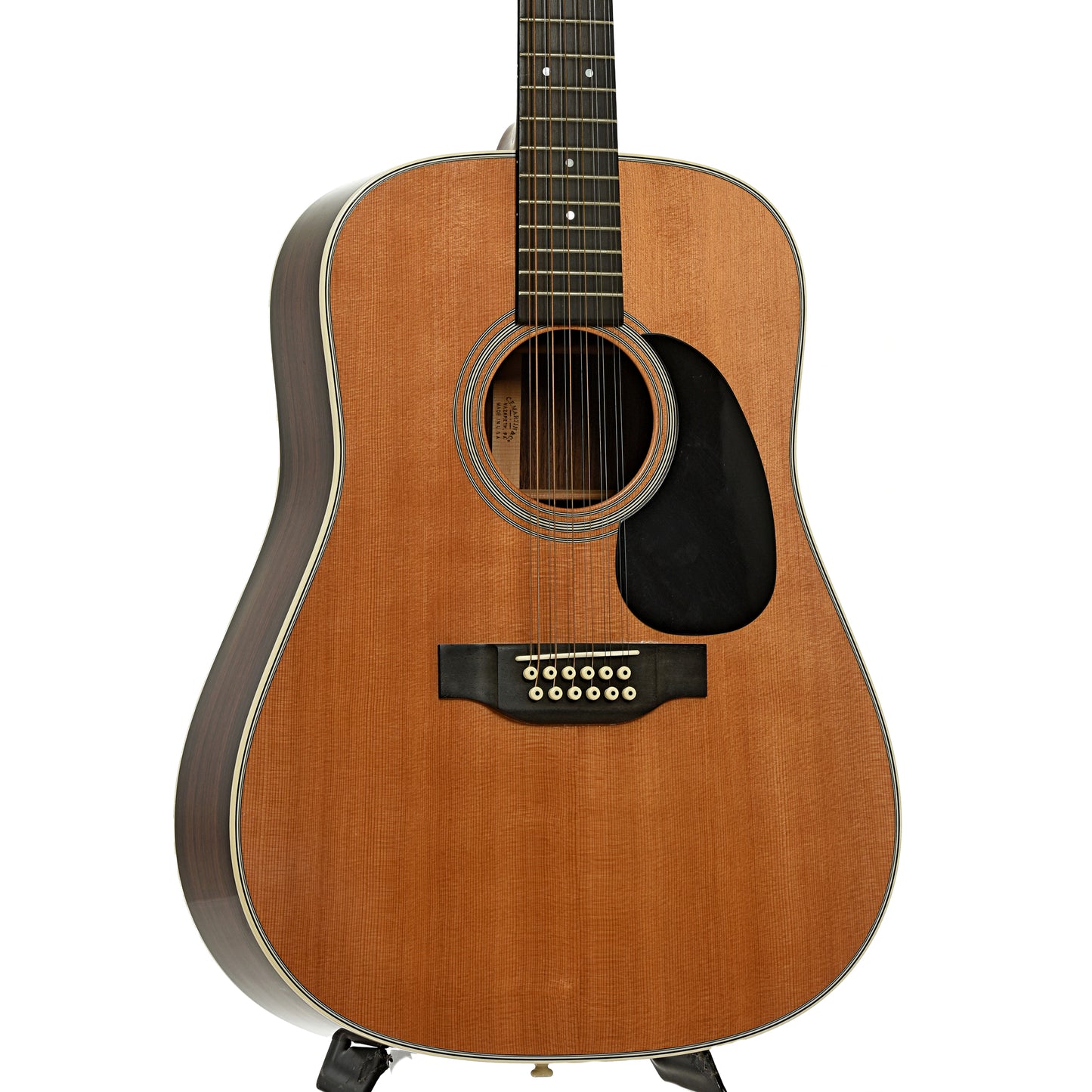 Front and side of Martin D-12-28