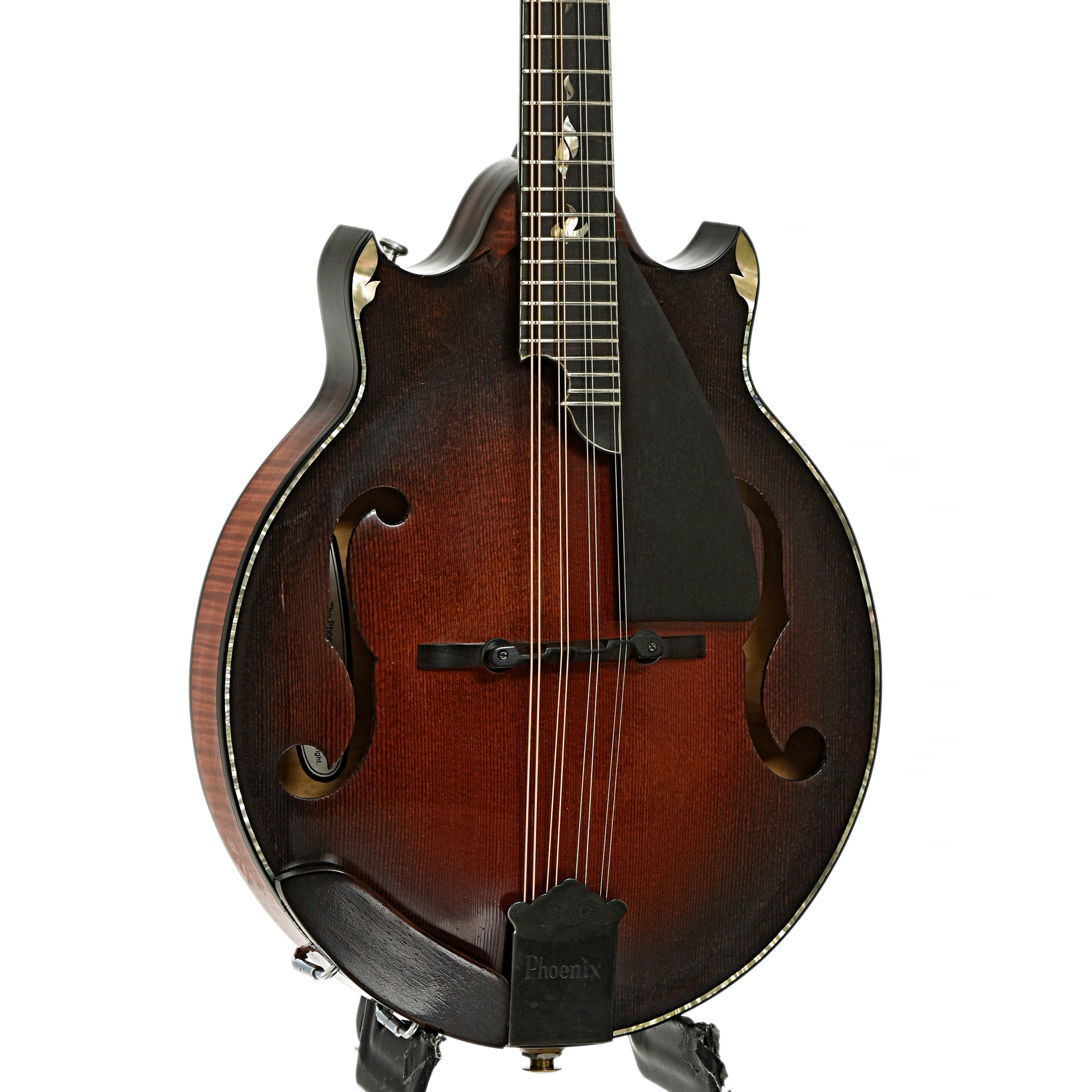 Front and side of Phoenix Ultra Mandolin 