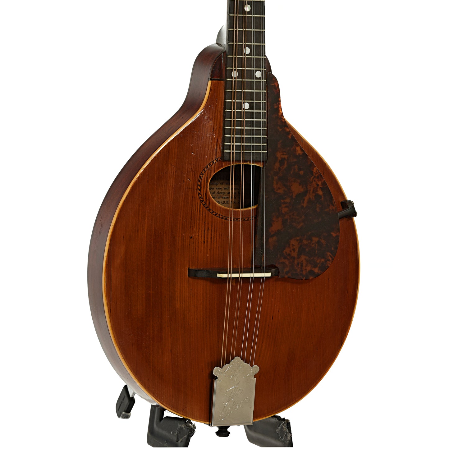 Front and side of Gibson A Mandolin