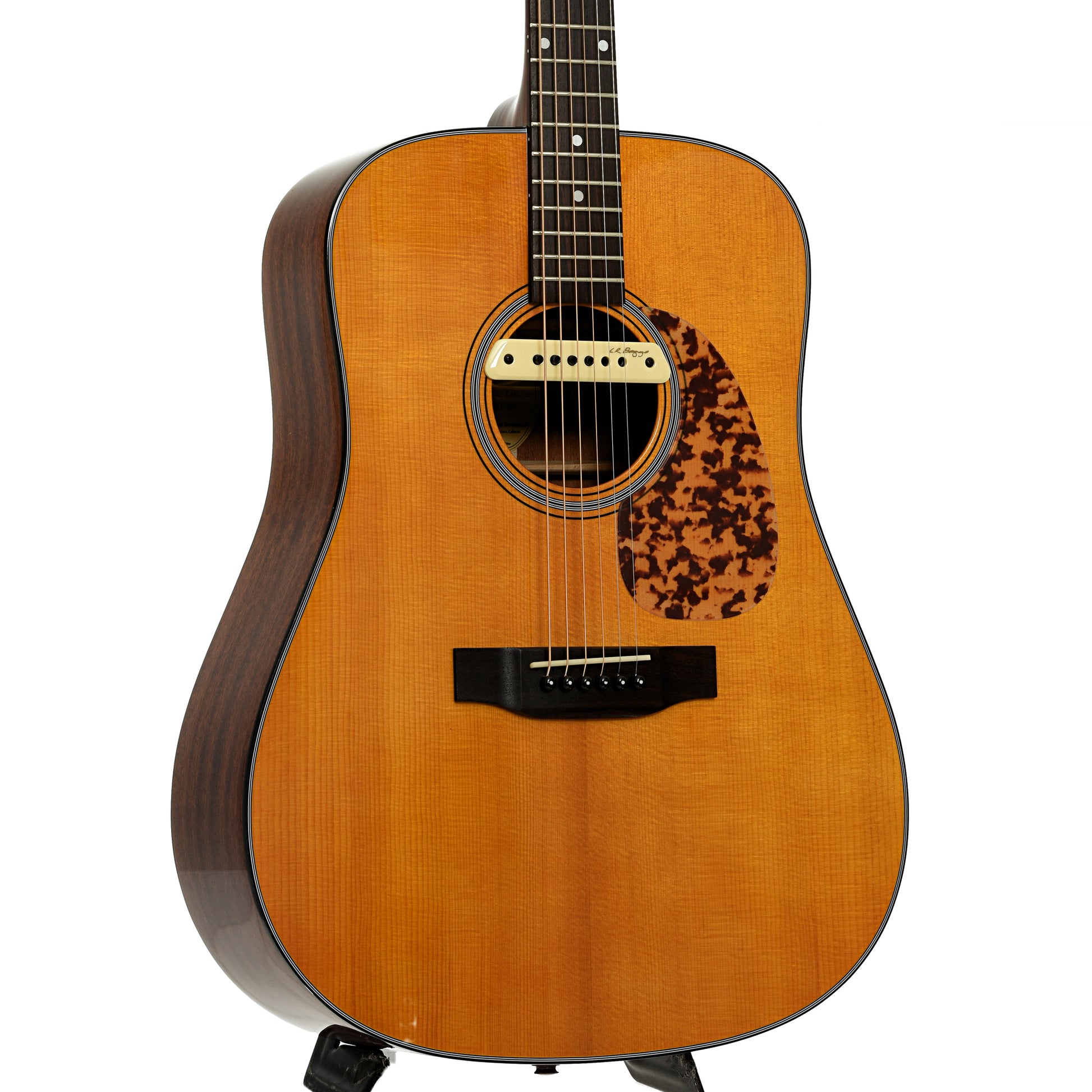 Front and side of Blueridge BR-140 Acoustic Guitar